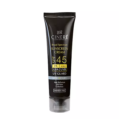 کرم ضد آفتاب SPF45 مخصوص آقایان 50 میلی لیتر سینره