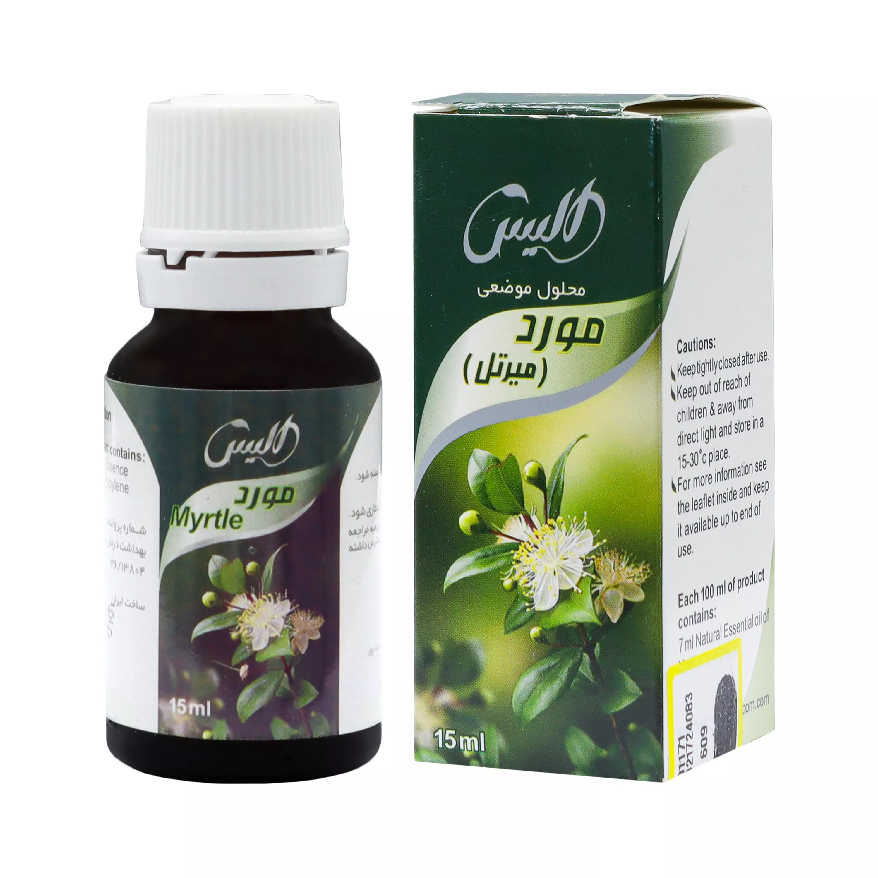 قطره میرتل (مورد) 15 میلی لیتر الیس