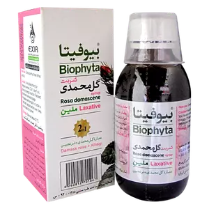 اکسیر شربت گل محمدی 120 میلی لیتر بیوفیتا