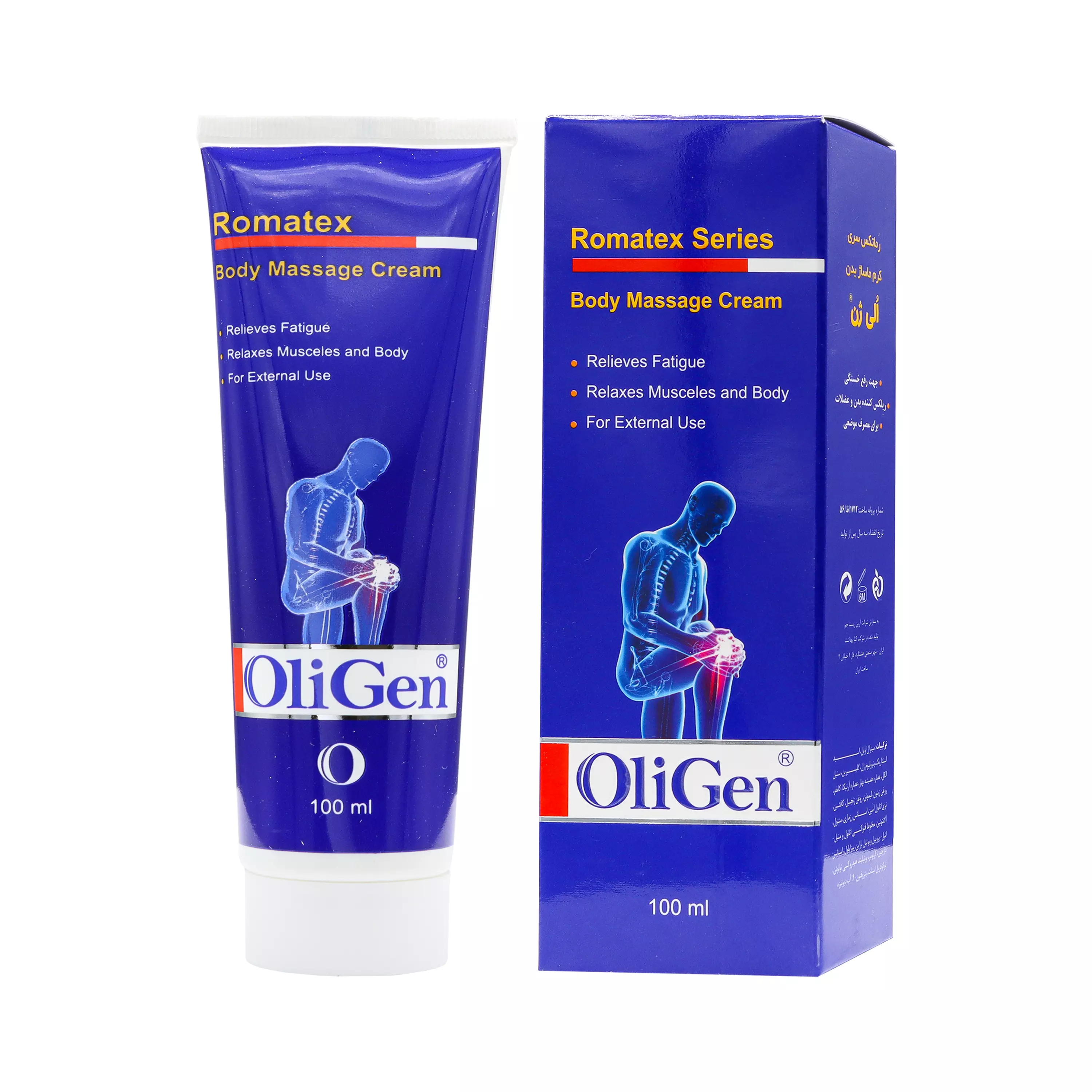 کرم ماساژ بدن روماتکس 100 میلی لیتر الی ژن