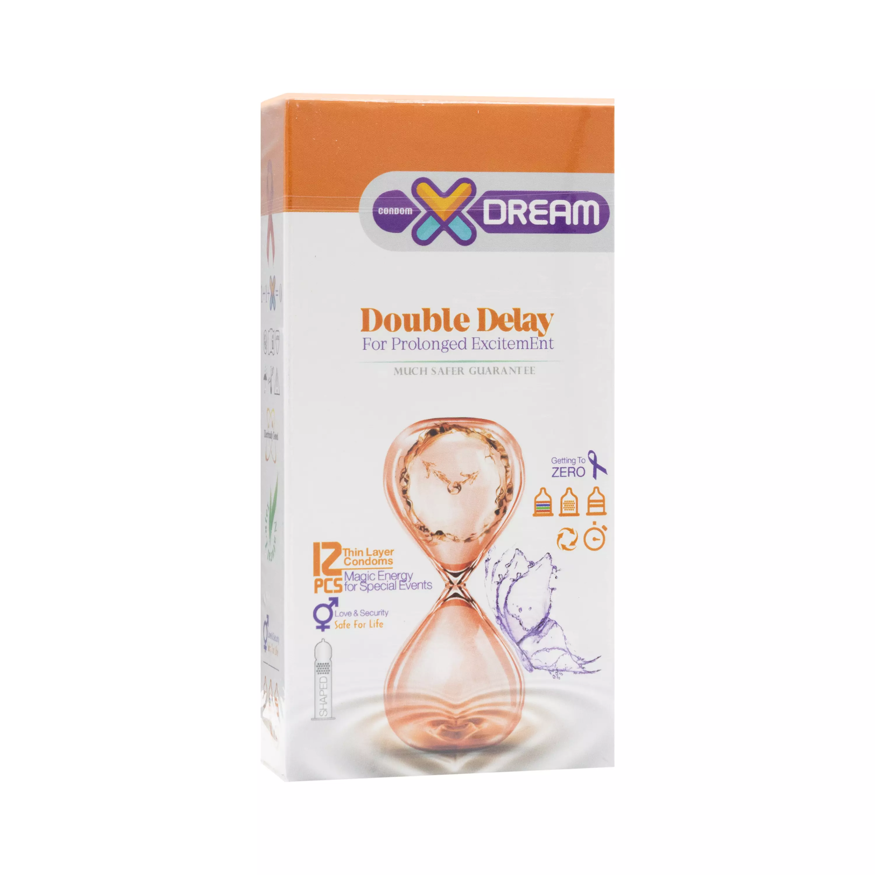 کاندوم Double Delay بسته 12 عددی ایکسدریم