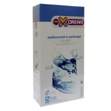 کاندوم Antibacterial & Antifungal بسته 12 عددی ایکسدریم