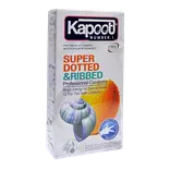 کاندوم super dotted & ribbed 12 pcs کاپوت