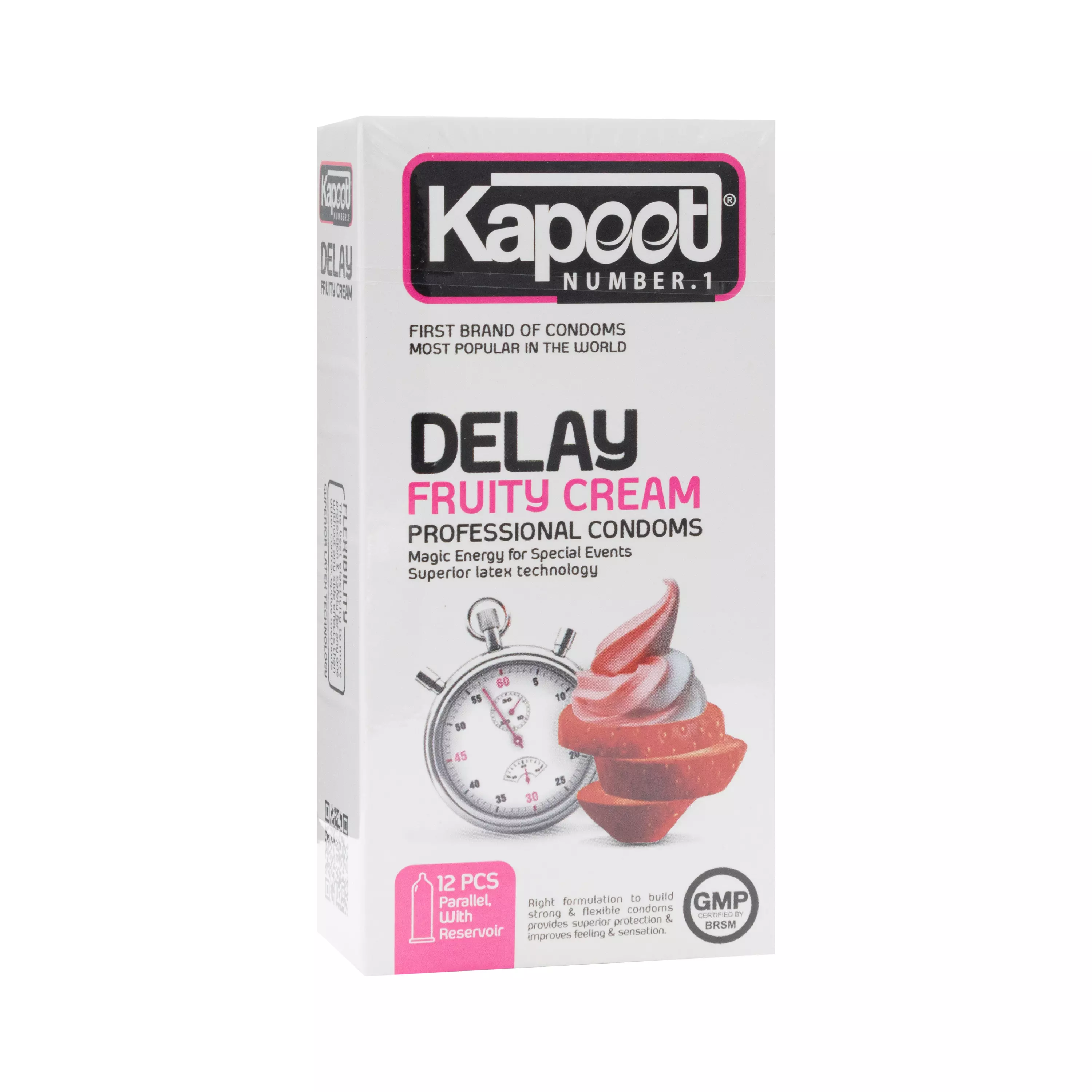 کاندوم delay fruity cream 12 pcs کاپوت