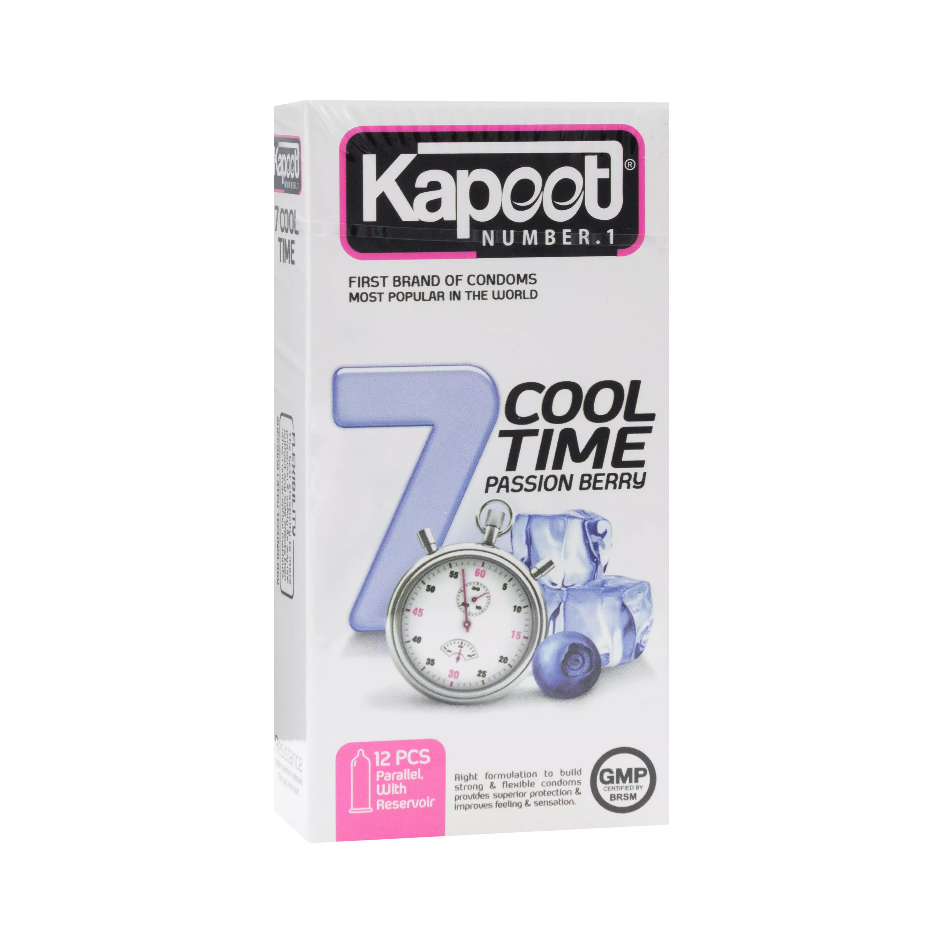 کاندوم 7cool time 12 pcs کاپوت