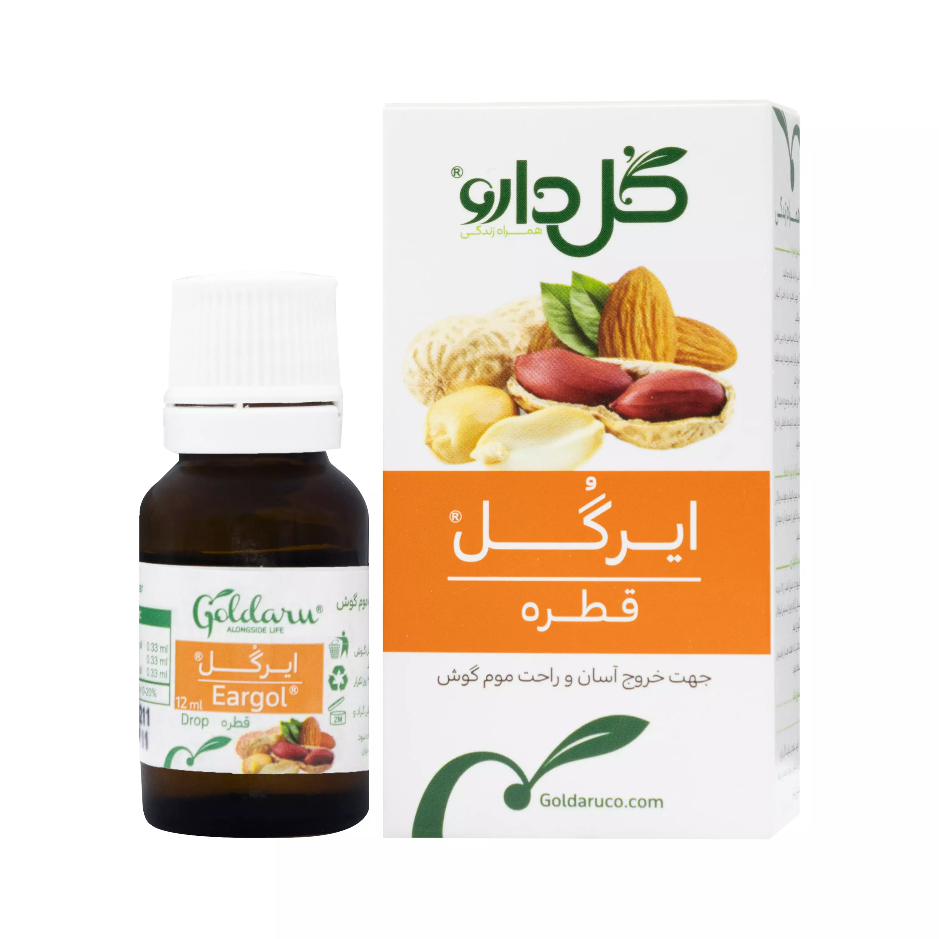 قطره گیاهی ایرگل 12 میلی لیتر گل دارو
