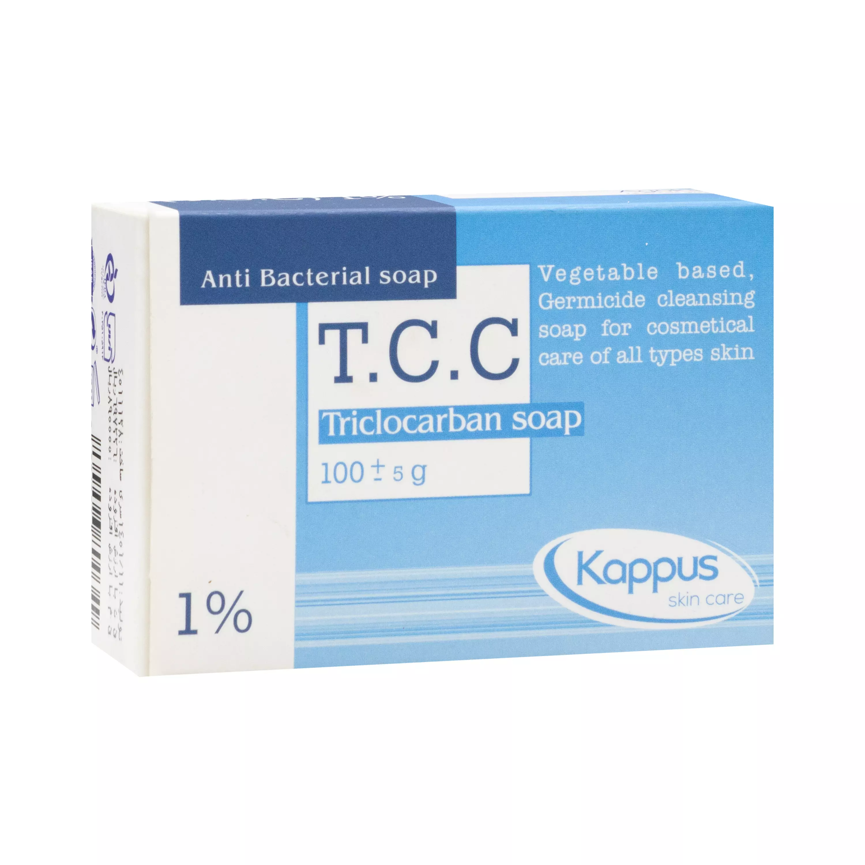 صابون آنتی باکتریال تری کلوکربان T.C.C کاپوس