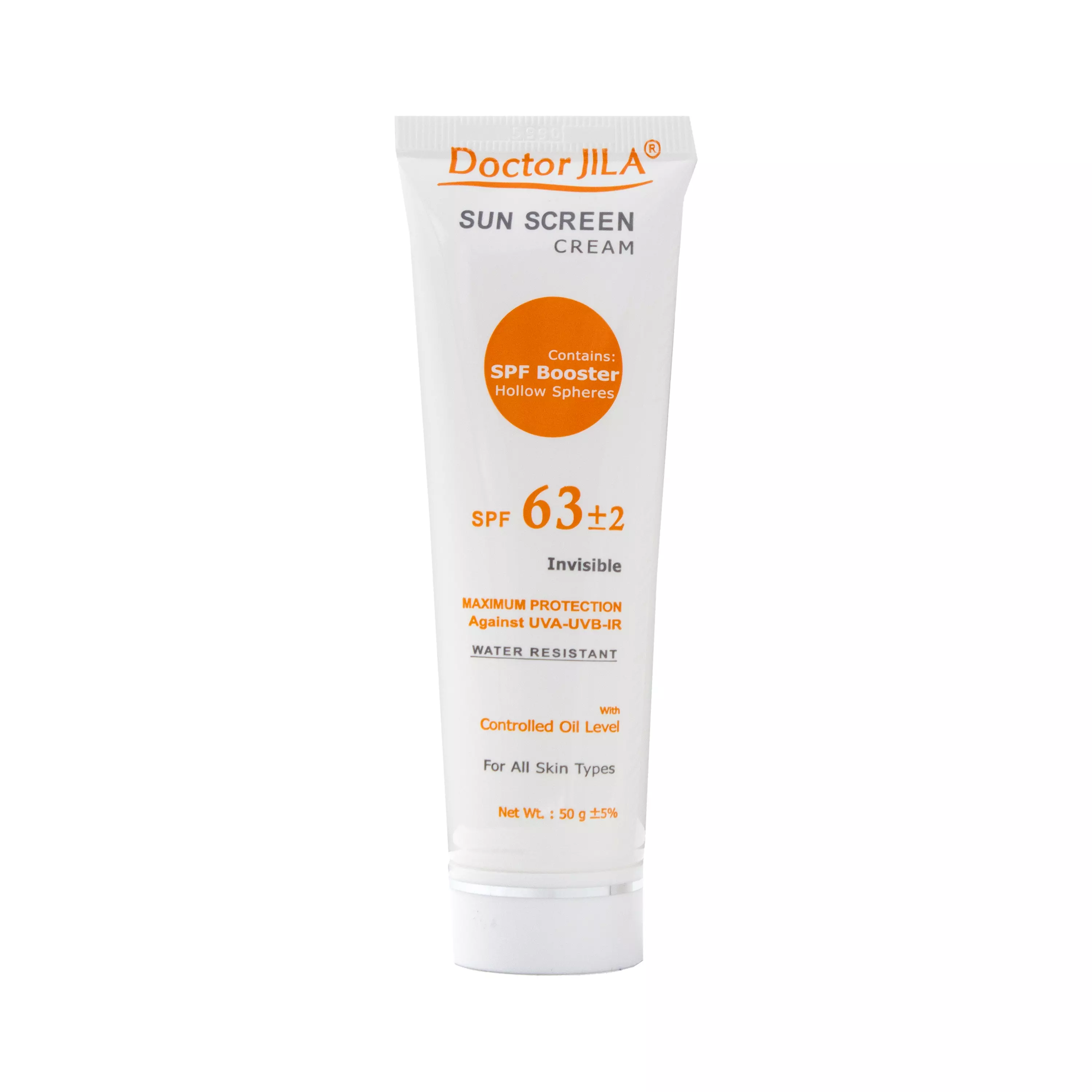 کرم ضد آفتاب SPF30 کوچک ساده دکتر ژیلا