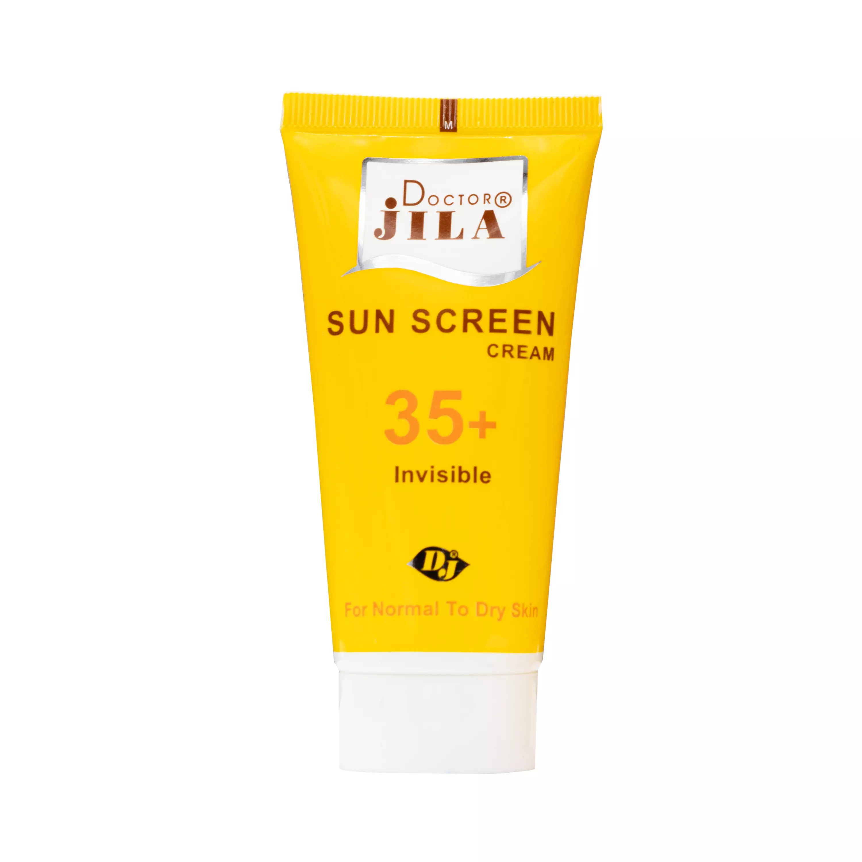 کرم ضدآفتاب +SPF35 بی رنگ دکتر ژیلا