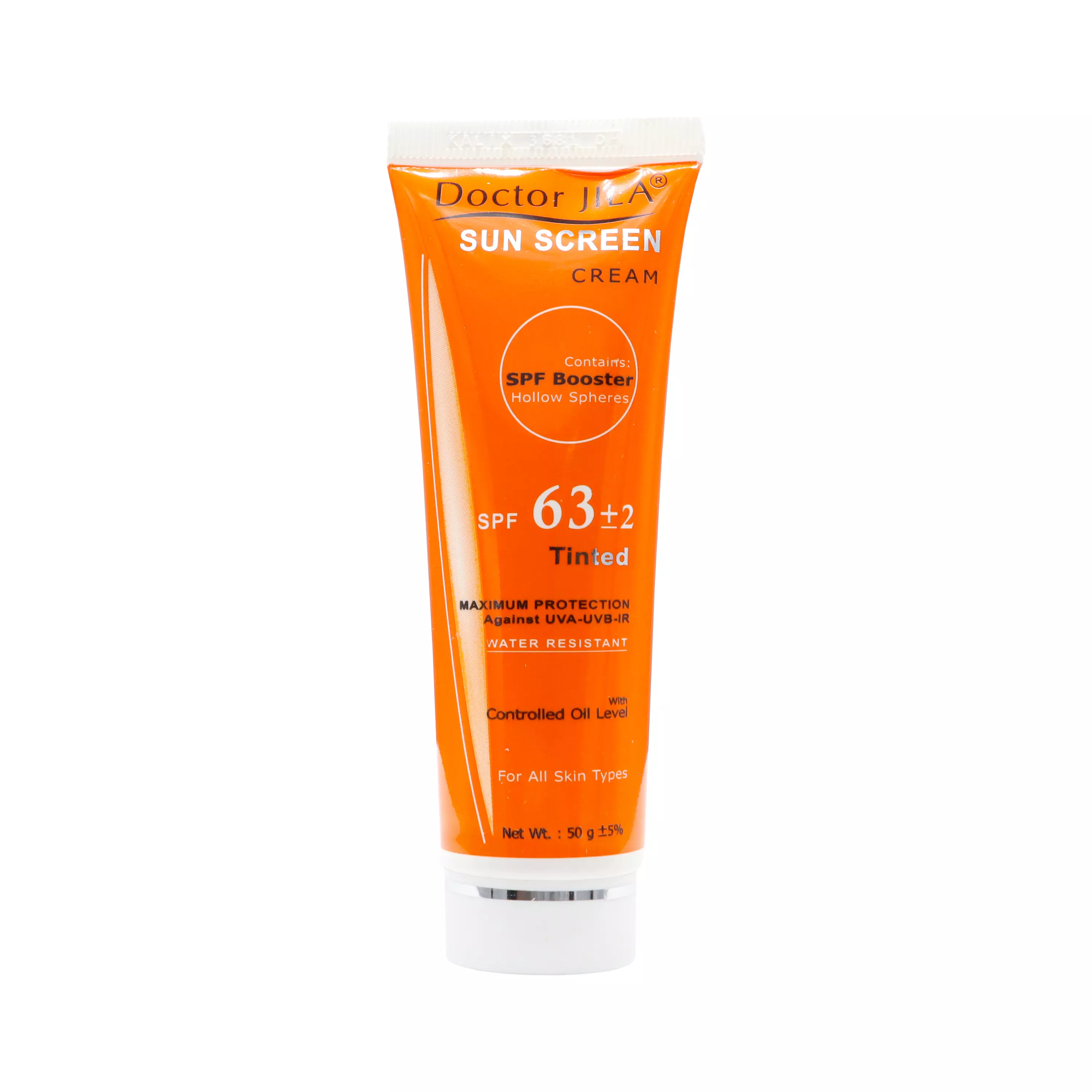 کرم ضد آفتاب SPF63 رنگی دکتر ژیلا