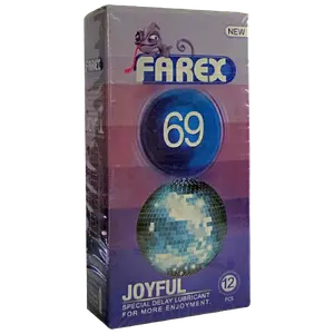 کاندوم شماره 69 joyful 12 pcs فارکس
