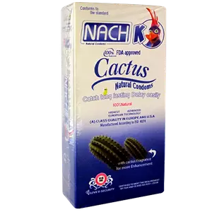 کاندوم cactus -catch long lasting delay easily 12 pcs ناچ کدکس
