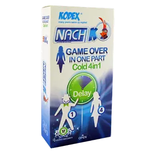 کاندوم Game over in one part cold 4in1 12 pcs ناچ کدکس