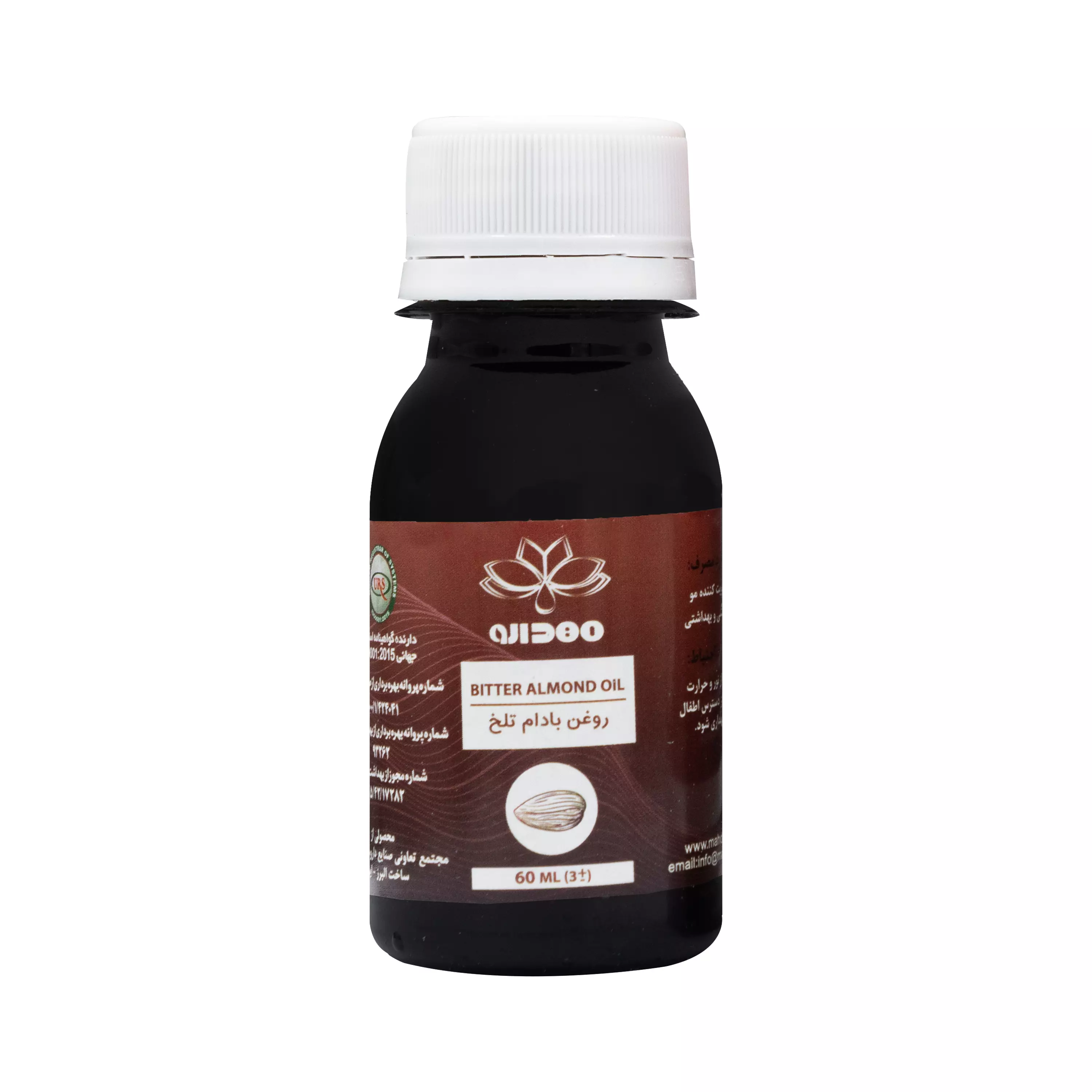 روغن بادام تلخ 60 میلی لیتر مهدارو