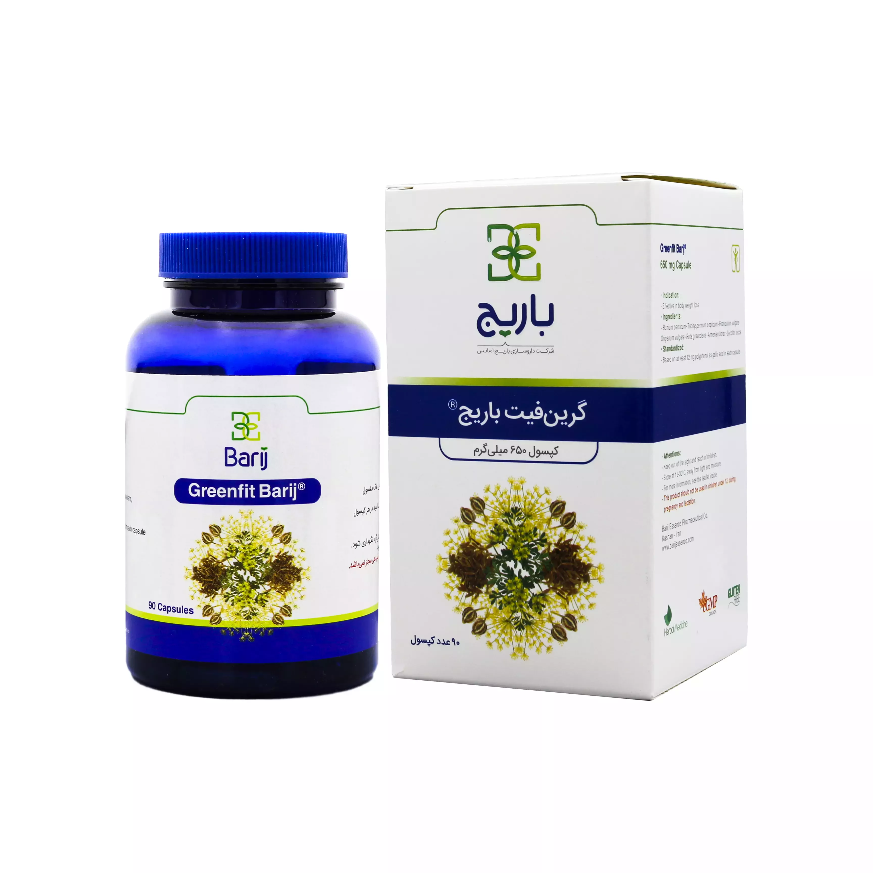 قرص گرین فیت باریج 90 عددی