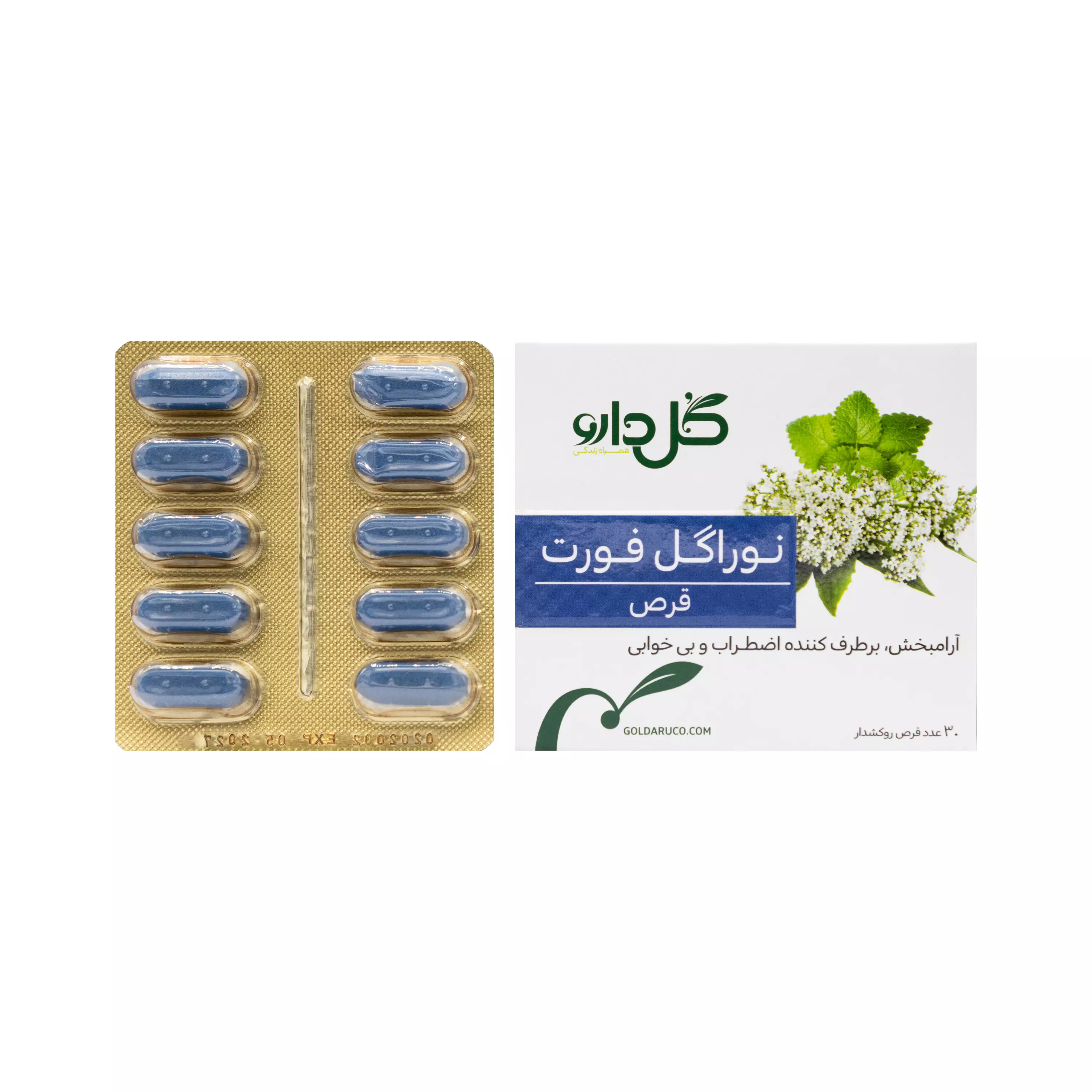 قرص نوراگل فورت 30 عددی گل دارو