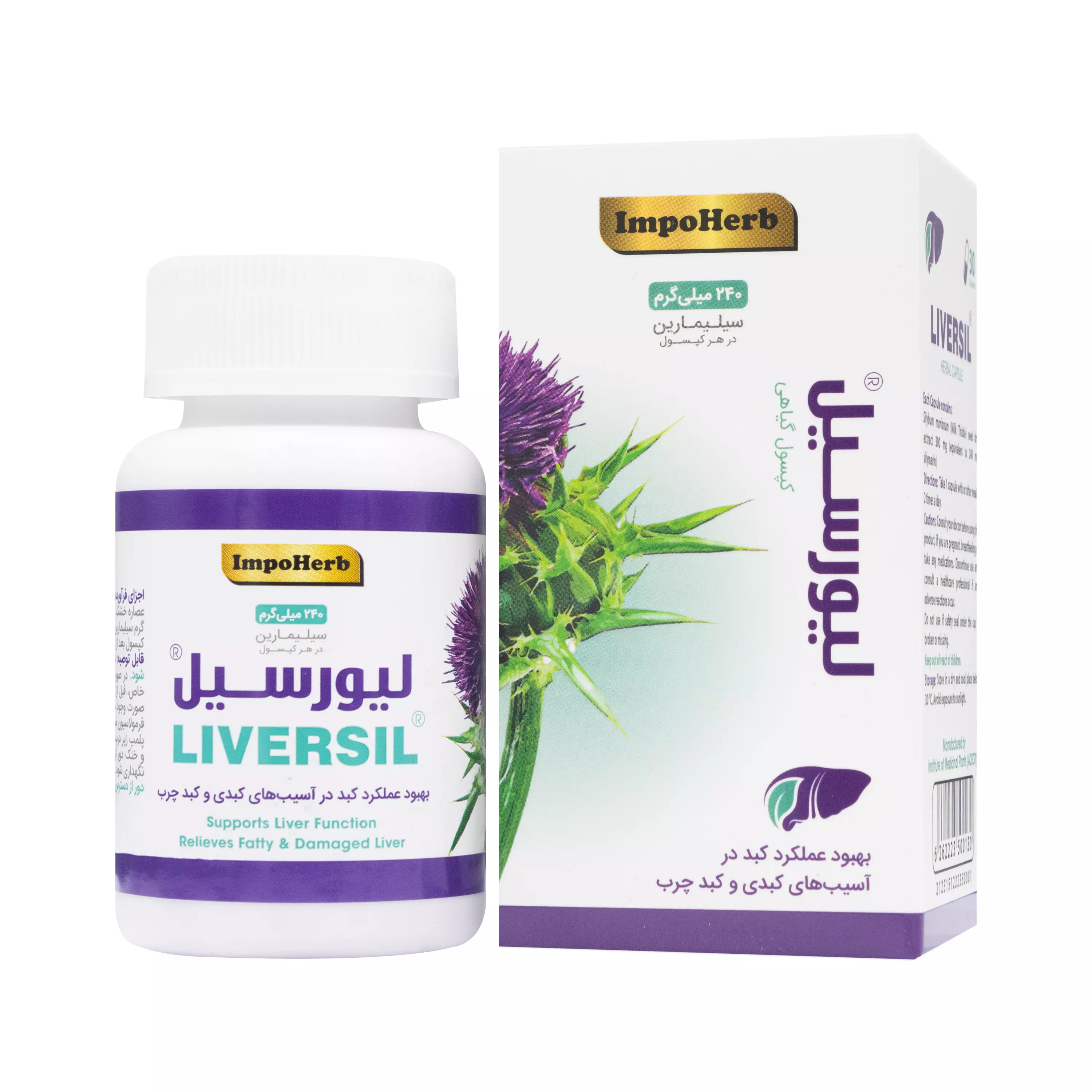 قرص کبد چرب لیورسیل