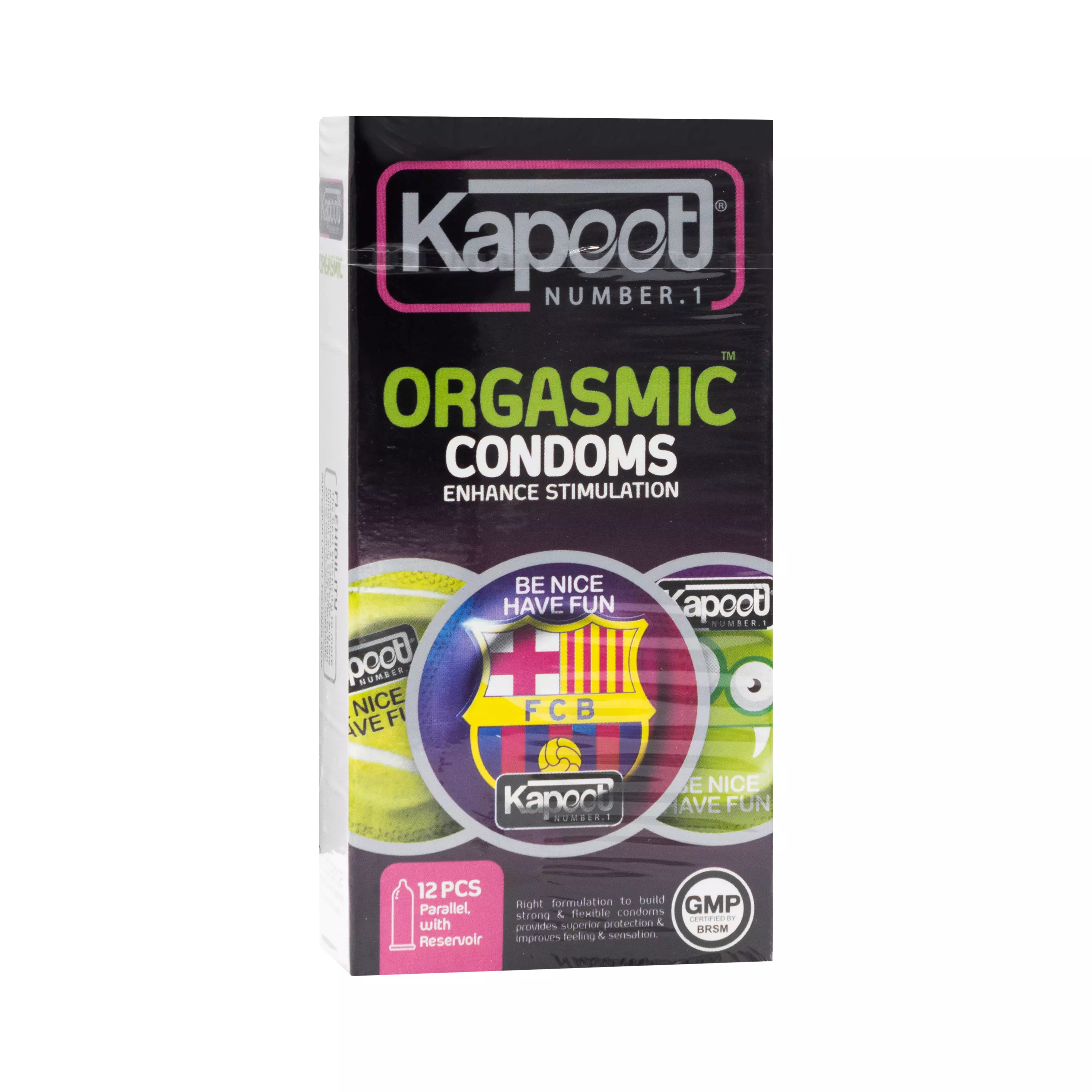 کاندوم orgasmic fire X3 12 pcs استیکری کاپوت