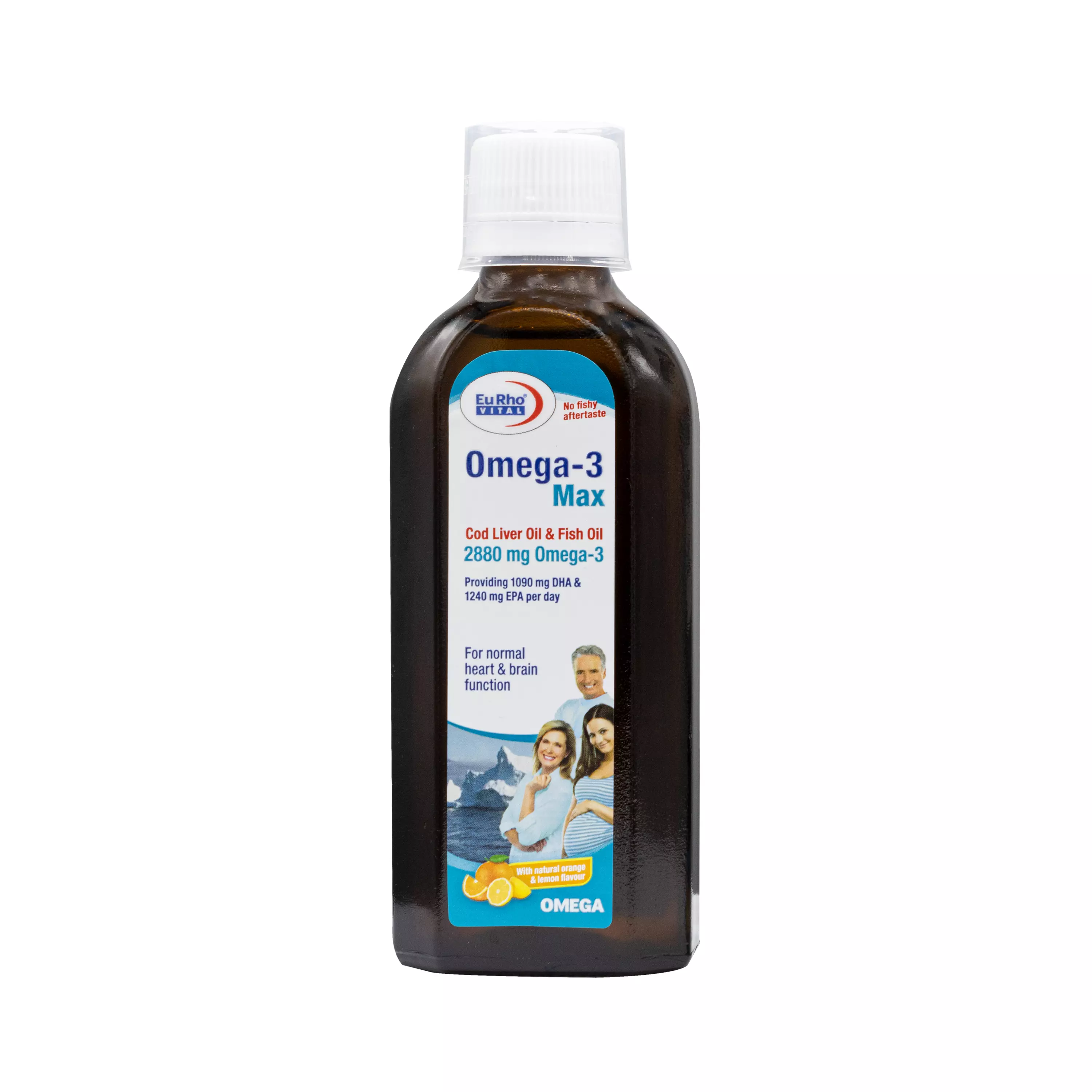 شربت امگا 3 مکس (Omega3 Max) 200 میلی لیتر یورو ویتال