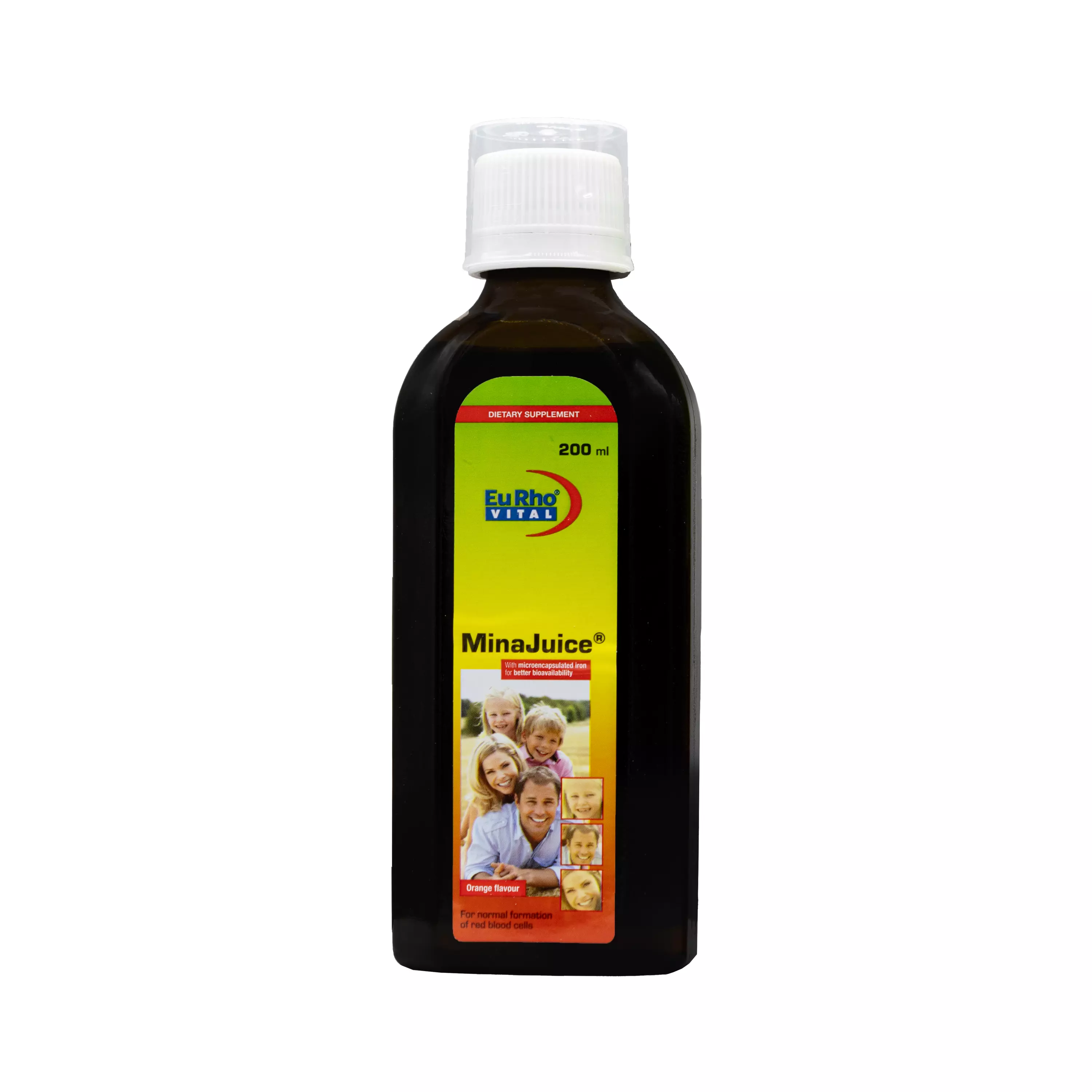 شربت مینا جویس (Mina Juice) 200 میلی لیتر یورو ویتال