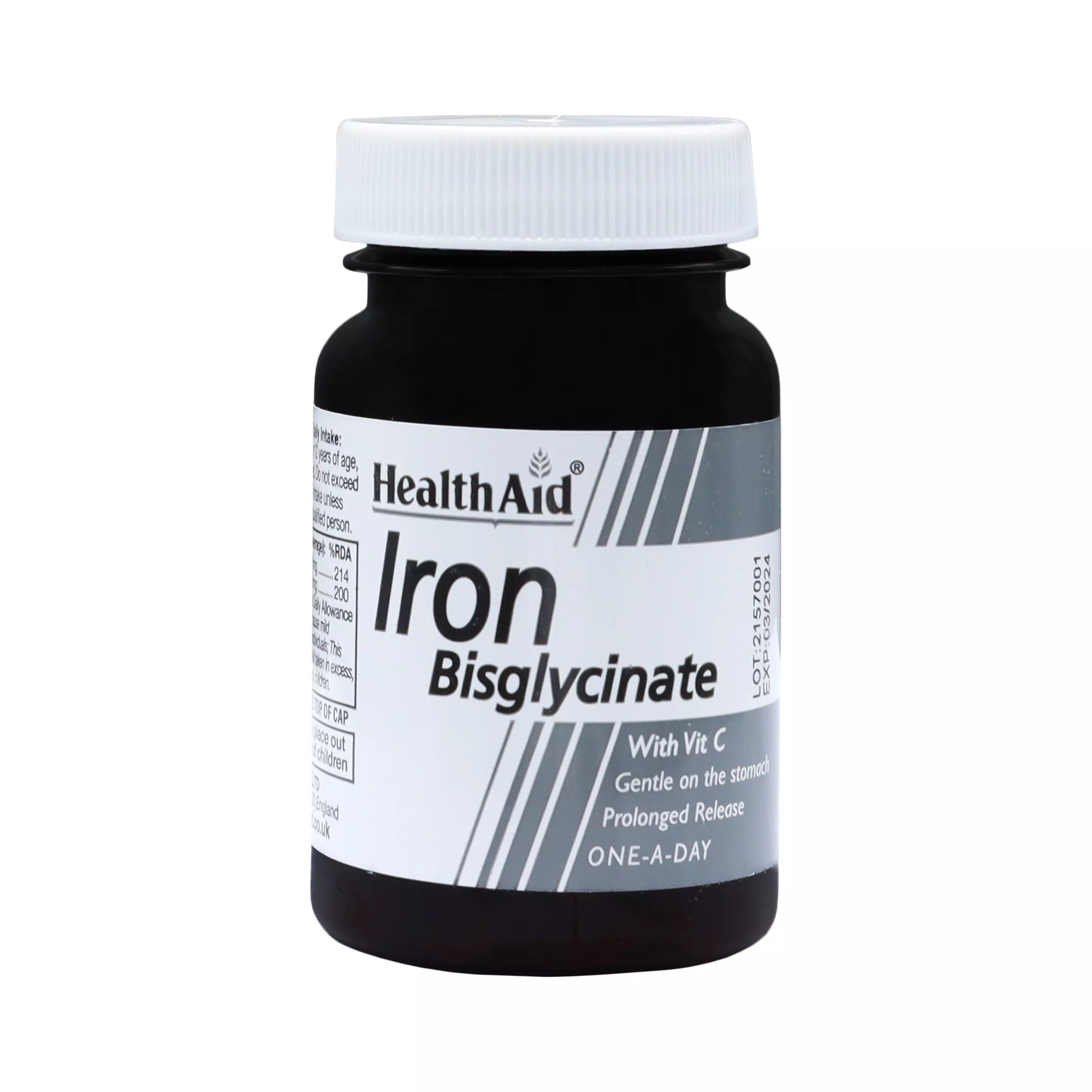 قرص آهن ویتامین ث (Iron Bisglycinate) 30 عددی هلث اید