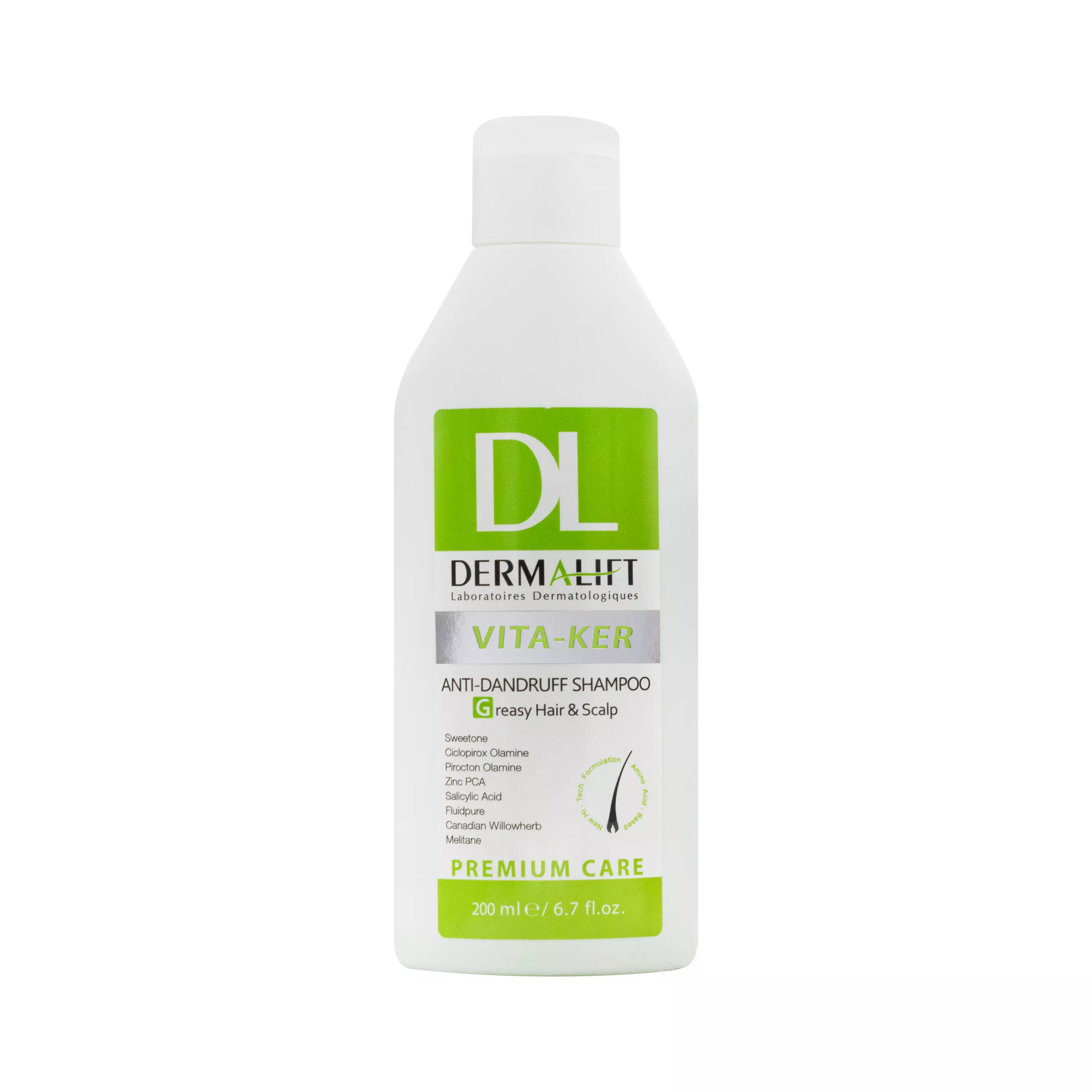 شامپو ضد شوره مناسب موهای چرب ویتاکر 200 میل درمالیفت