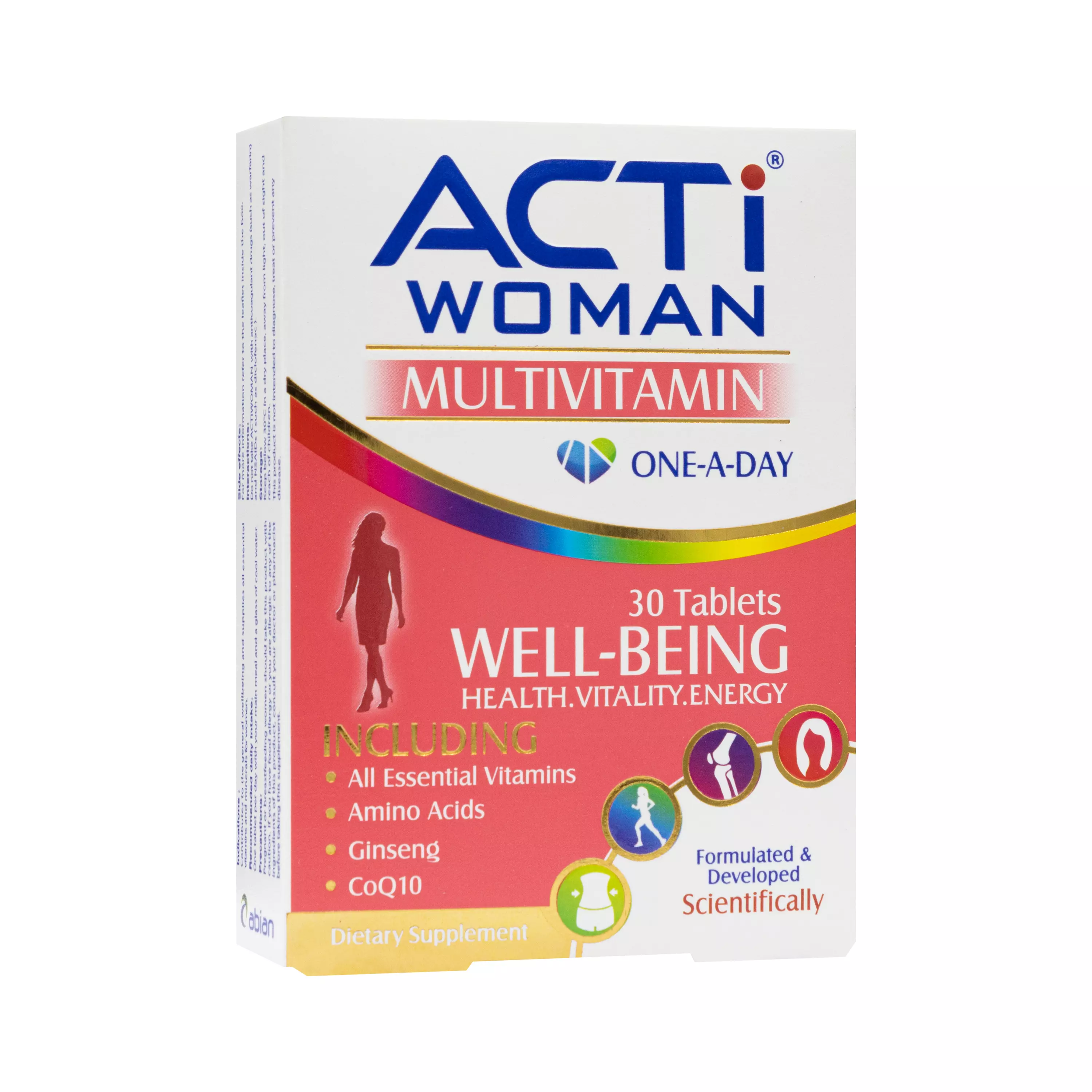 قرص اکتی وومن 30 عددی ابیان دارو