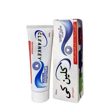 خمیر دندان سفید کننده کلین کی (Cleankey) حجم 75 میلی لیتر اهورا دارو