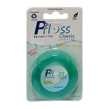 نخ دندان معمولی کلاسیک فلوراید نازک سبز 50 متر پی فلوس Pfloss