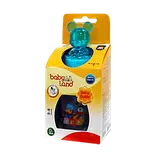 شیرخوری کلاسیک عروسکی فندوقی دسته دار آویز آبی 150 میلی لیتر کد 473 بی بی لند