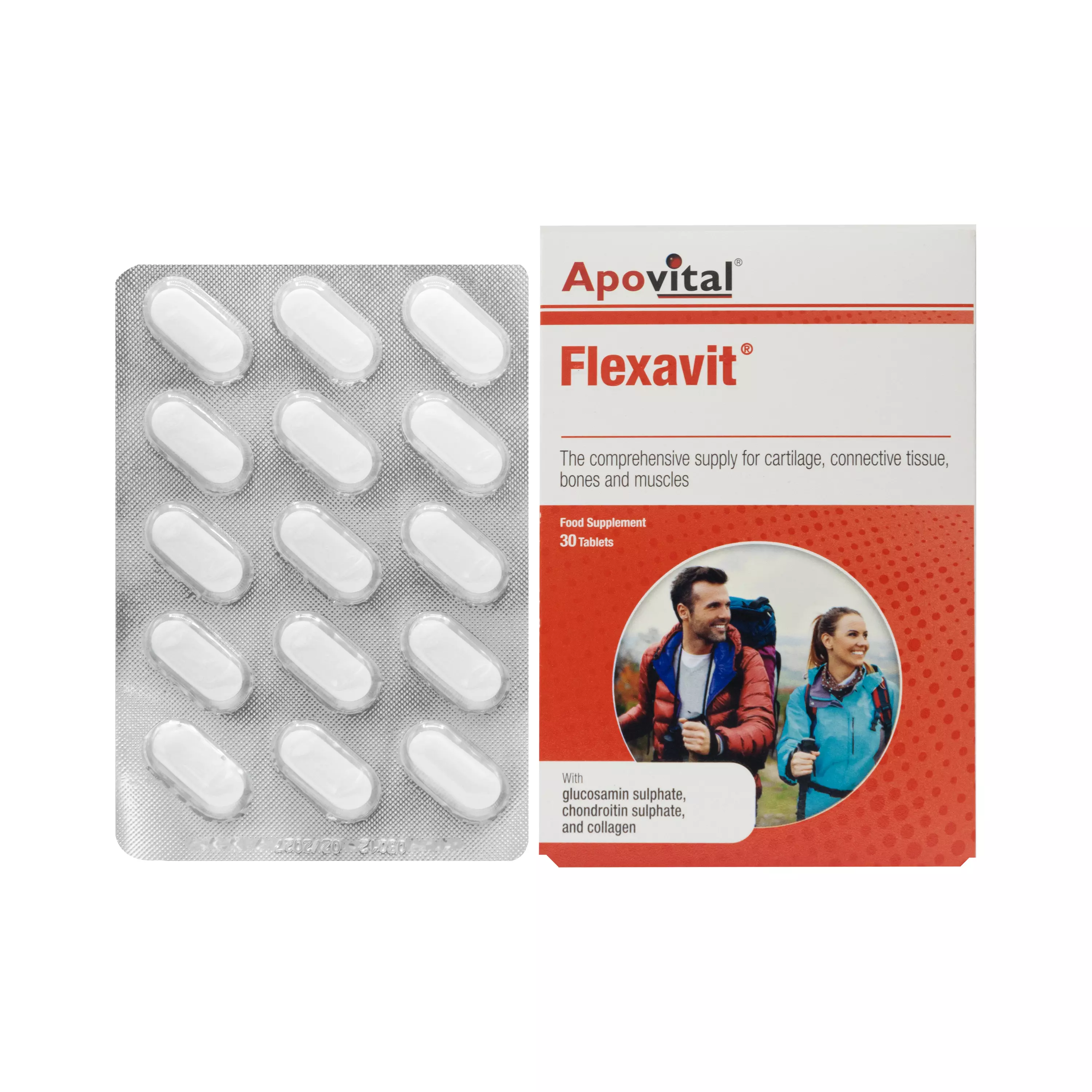 قرص فلکس اویت 30 عددی آپوویتال