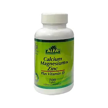 کپسول کلسیم منیزیم زینک ویتامین د آلفا ویتامینز