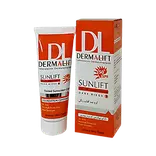 کرم ضد آفتاب SPF50 رنگی بژ تیره درمالیفت