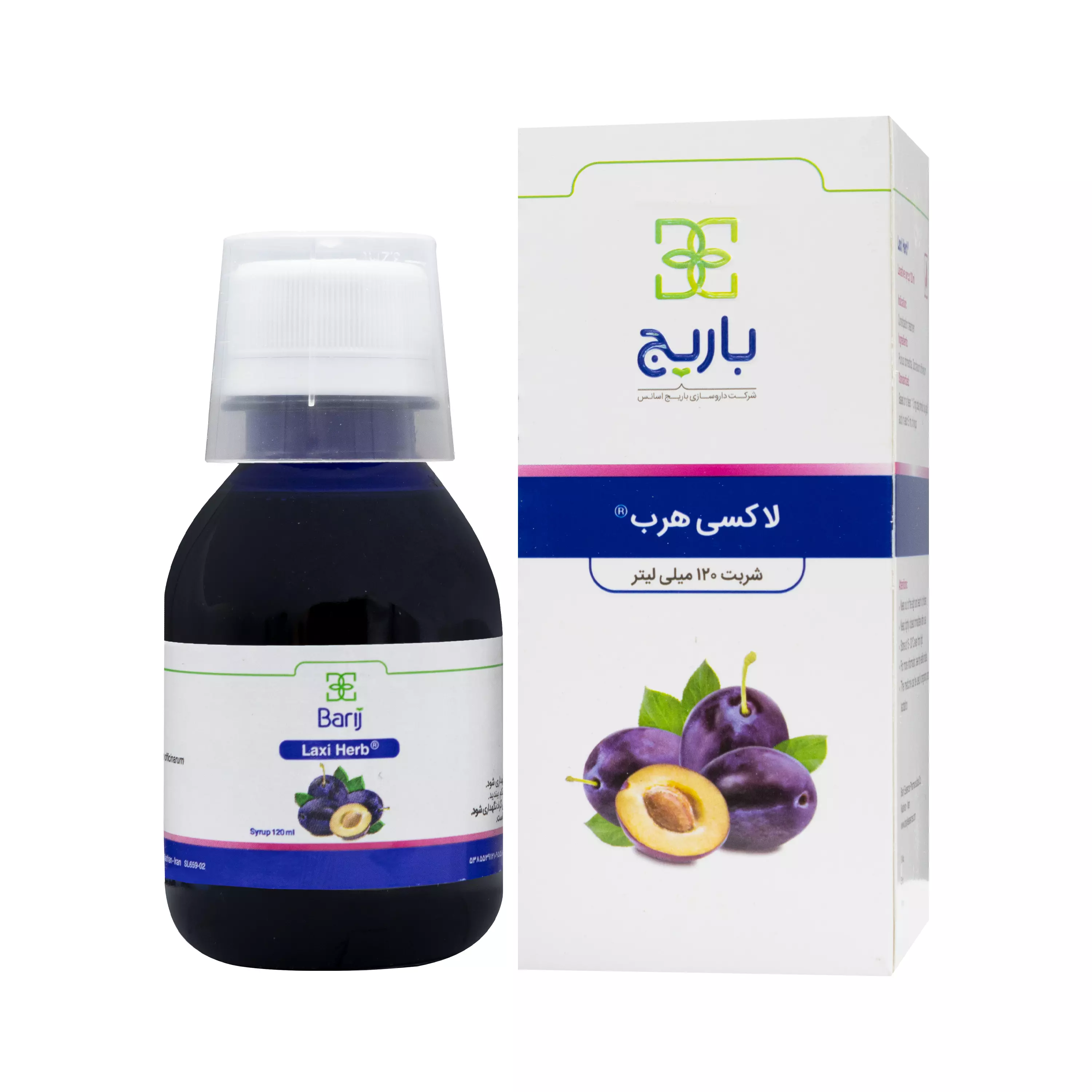 شربت لاکسی هرب 120 میلی لیتر باریج