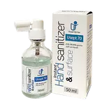 اسپری ویال ضدعفونی کننده دست و سطوح 70 درصد 50 میلی لیتر یوتاب طب پارس