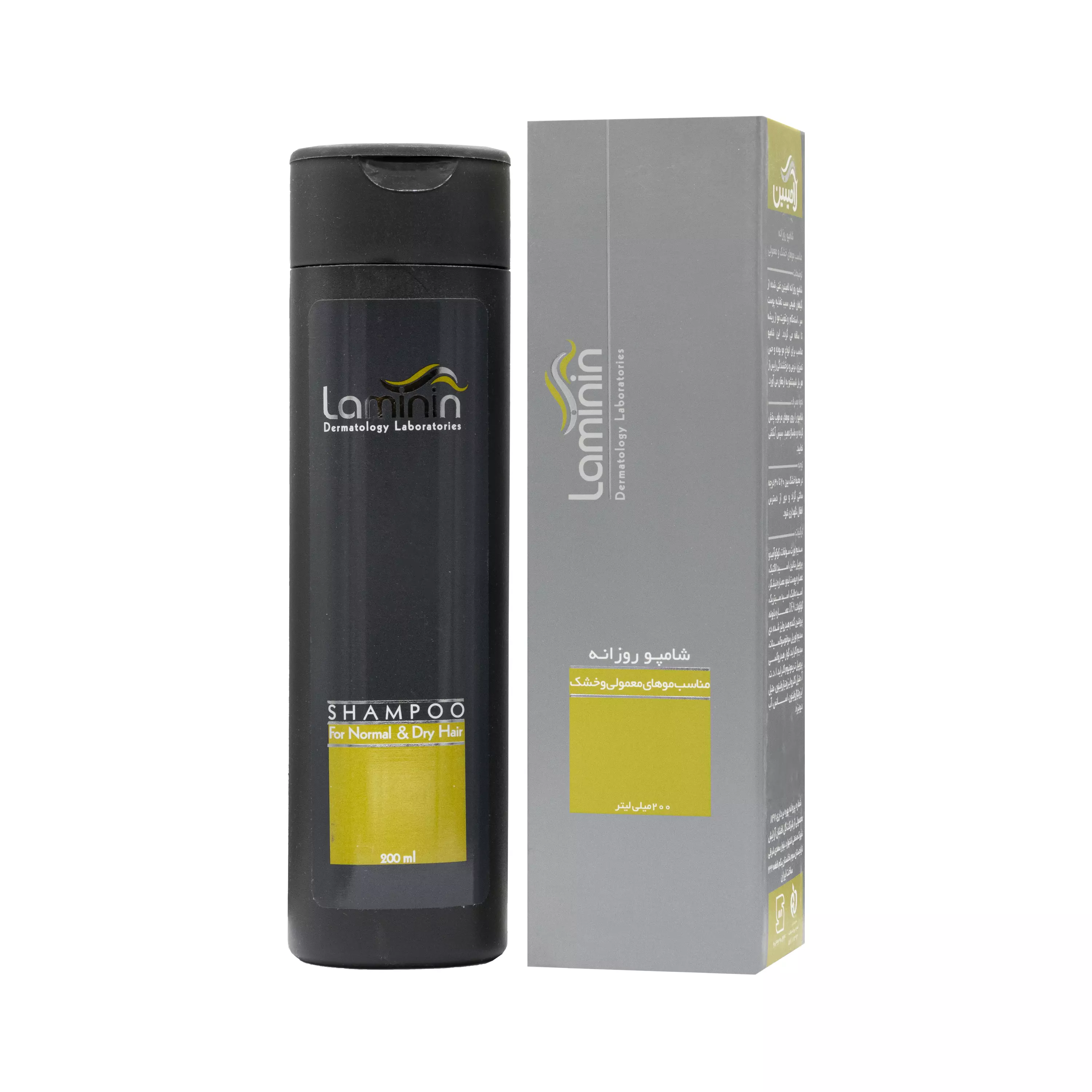 شامپو مناسب موهای خشک و معمولی 200 میلی لیتر لامینین
