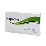 صابون تری کلوکربان 1 درصد 100 گرمی ساپونین