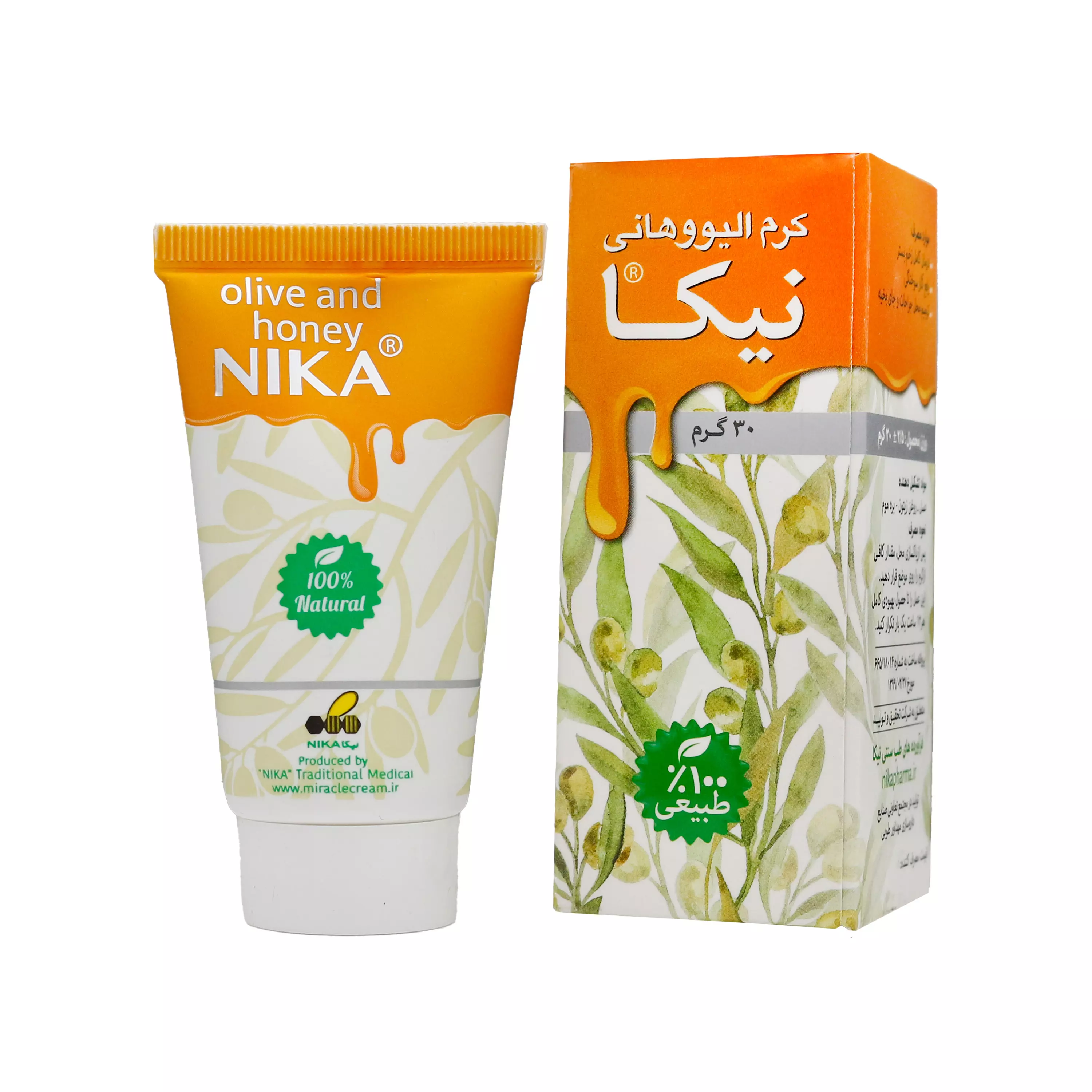 کرم الیووهانی (Olive and Honey) 30 گرمی نیکا