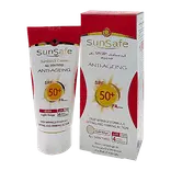 کرم ضد آفتاب ضد چروک SPF50 بژ روشن سان سیف