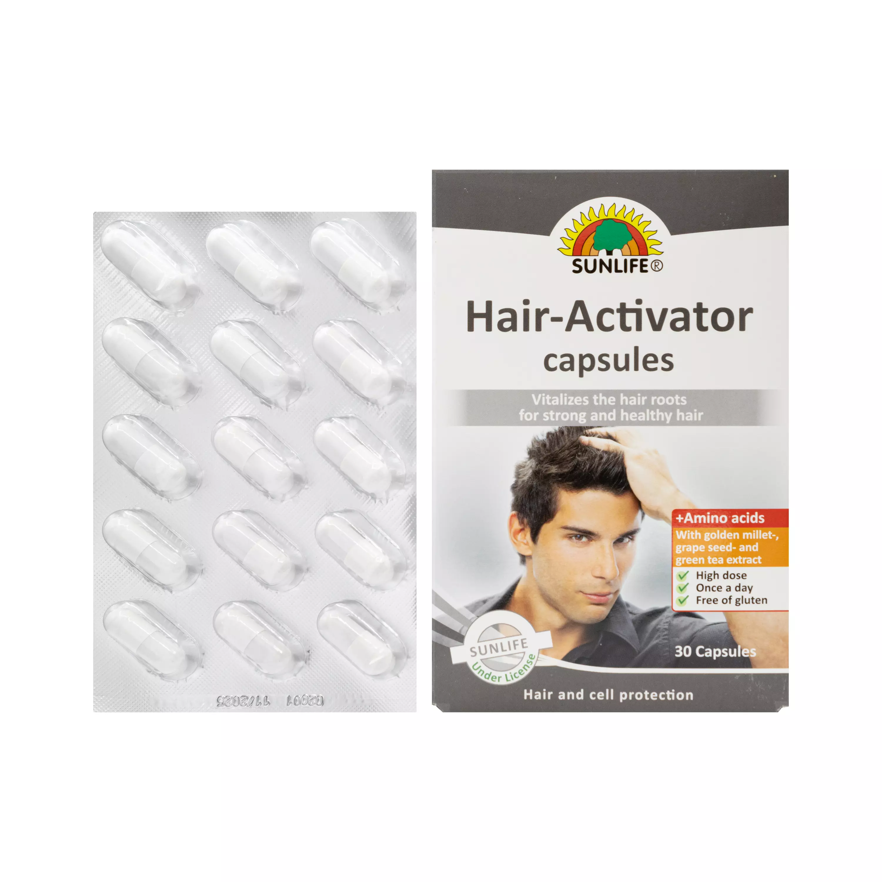 کپسول هیر اکتیویتور 30 عددی سان لایف