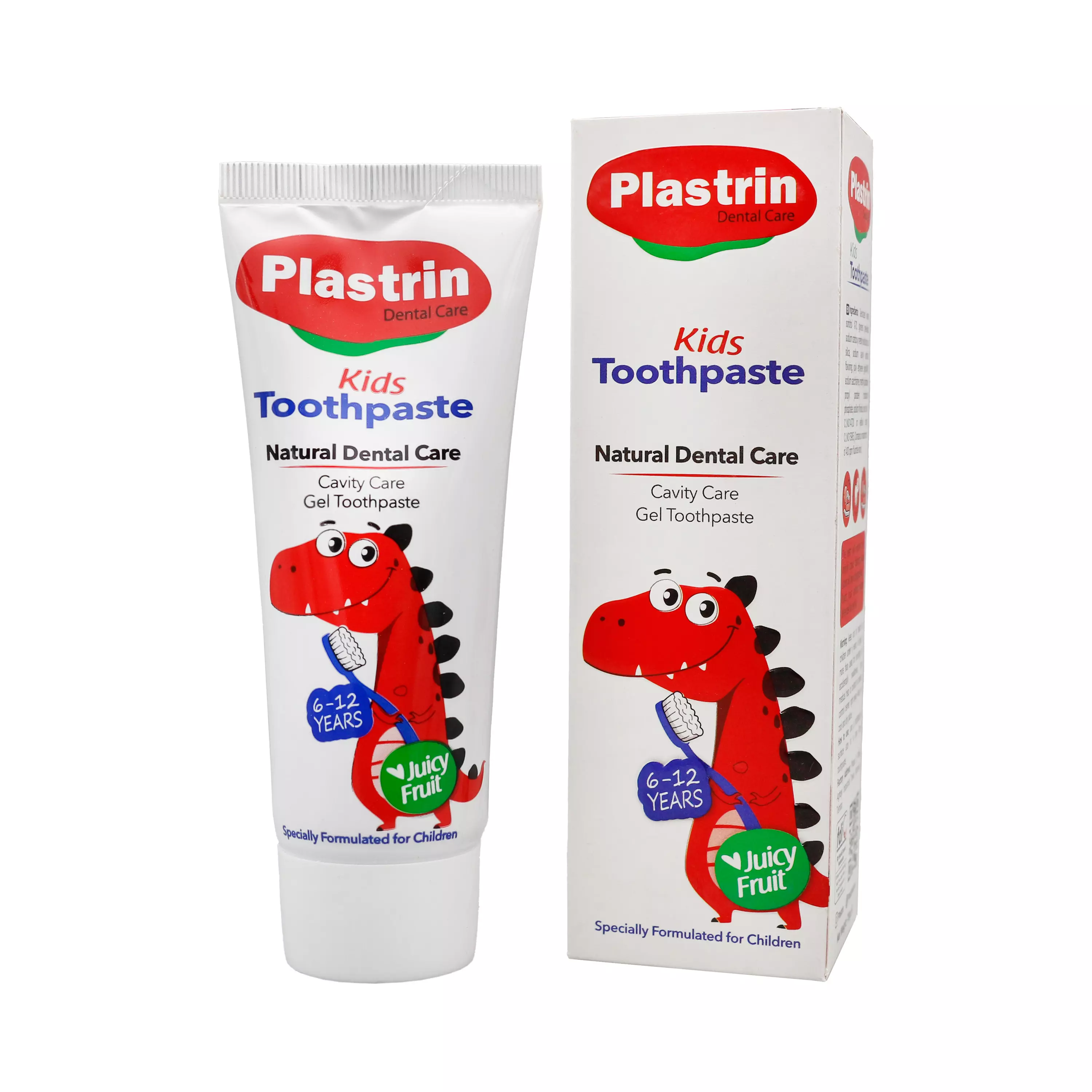 ژل دندان اطفال بالای 7 سال توت فرنگی 75 گرمی پلاسترین