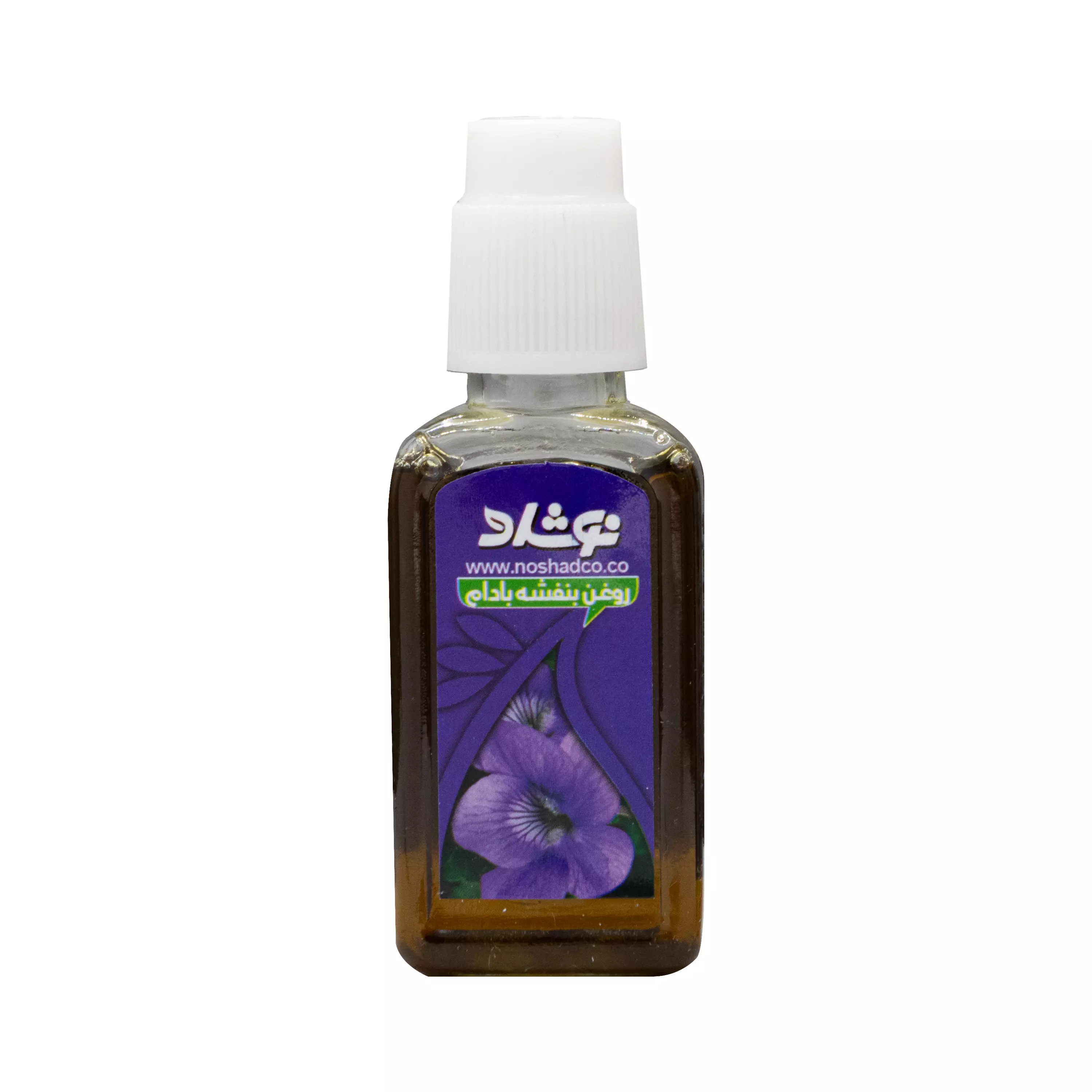 روغن بنفشه بادام (کد 09) 37 میلی لیتر نوشاد