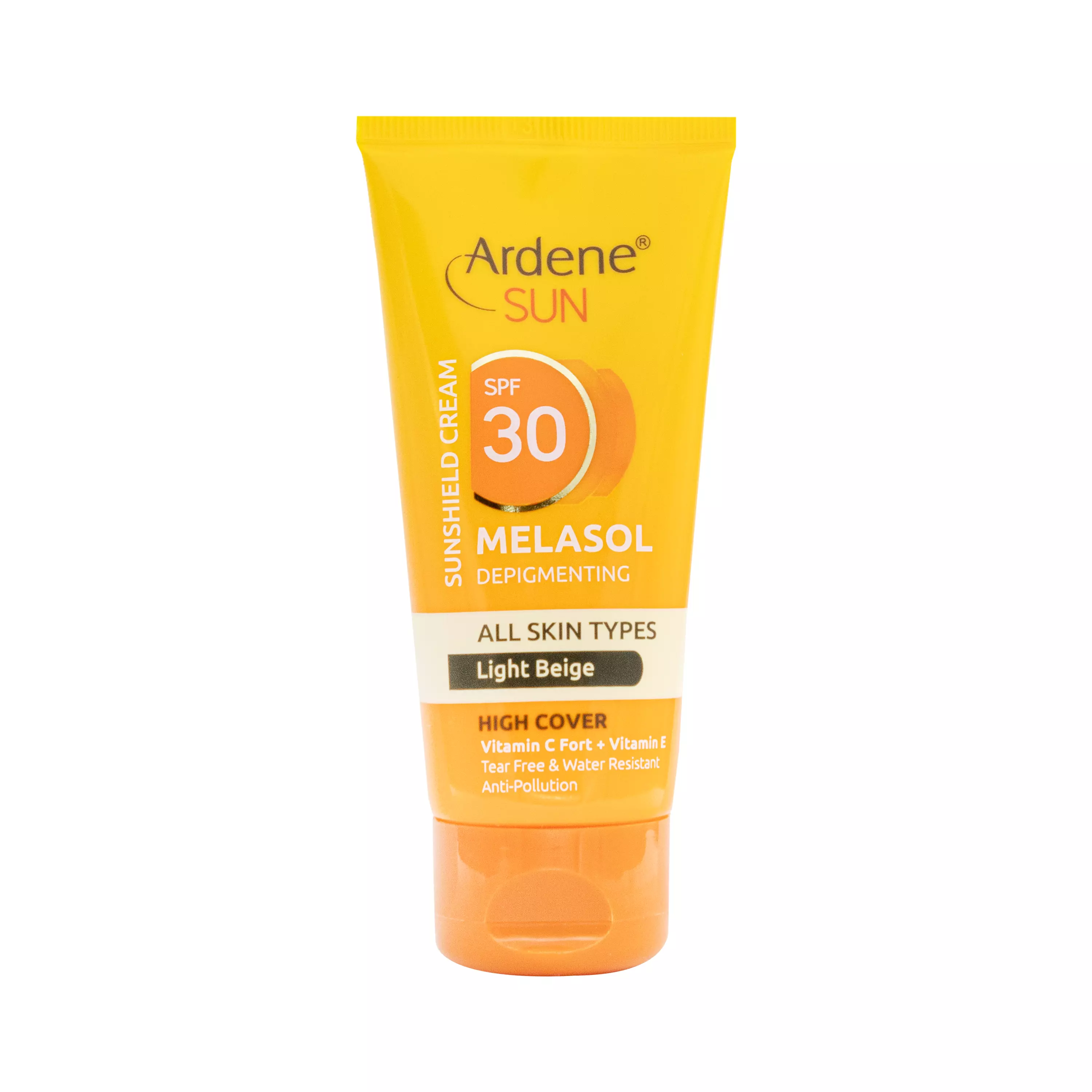 کرم ضد آفتاب SPF30 ضد لک انواع پوست رنگی بژ روشن آردن