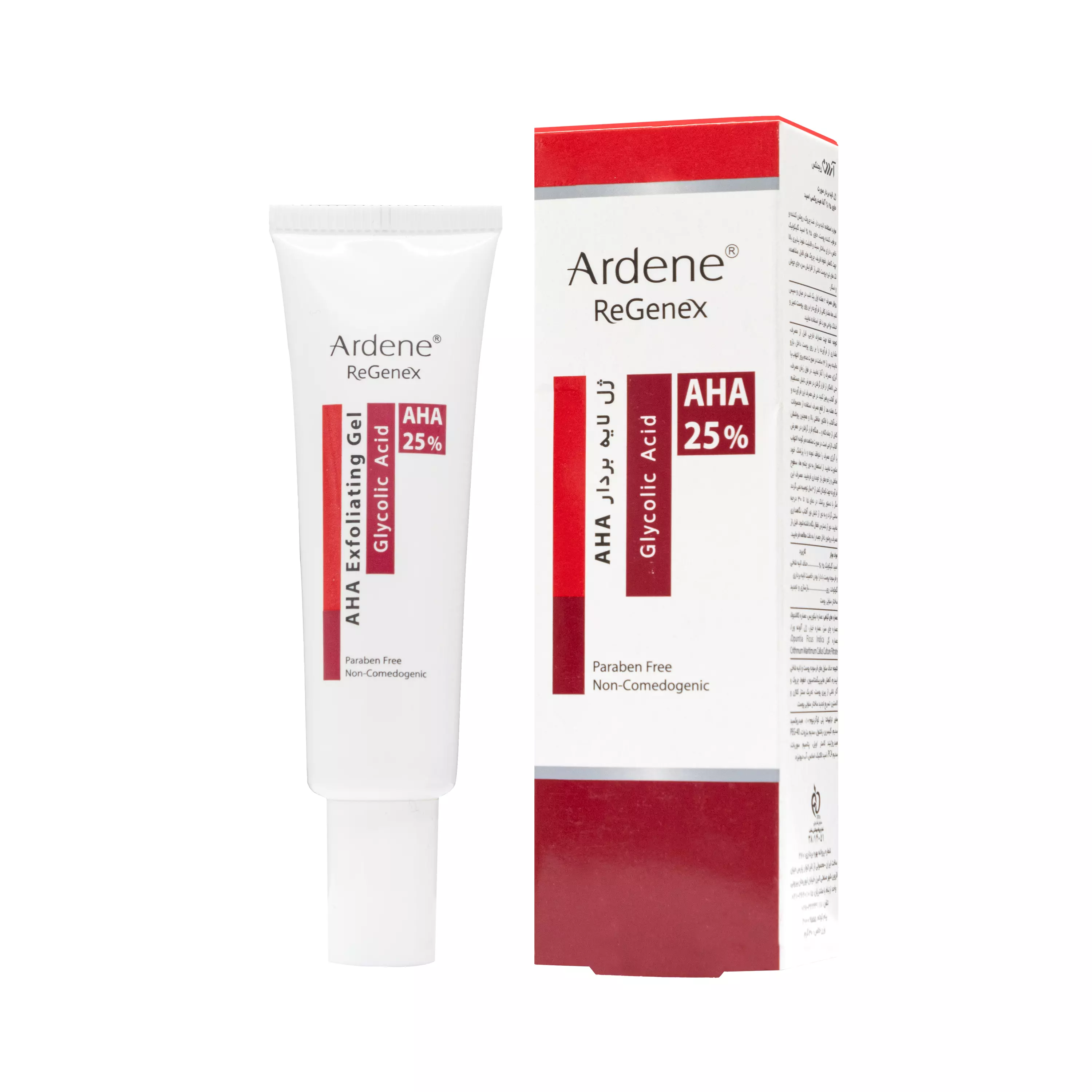 ژل لایه بردار صورت AHA 25% تیوپی 30 گرمی آردن