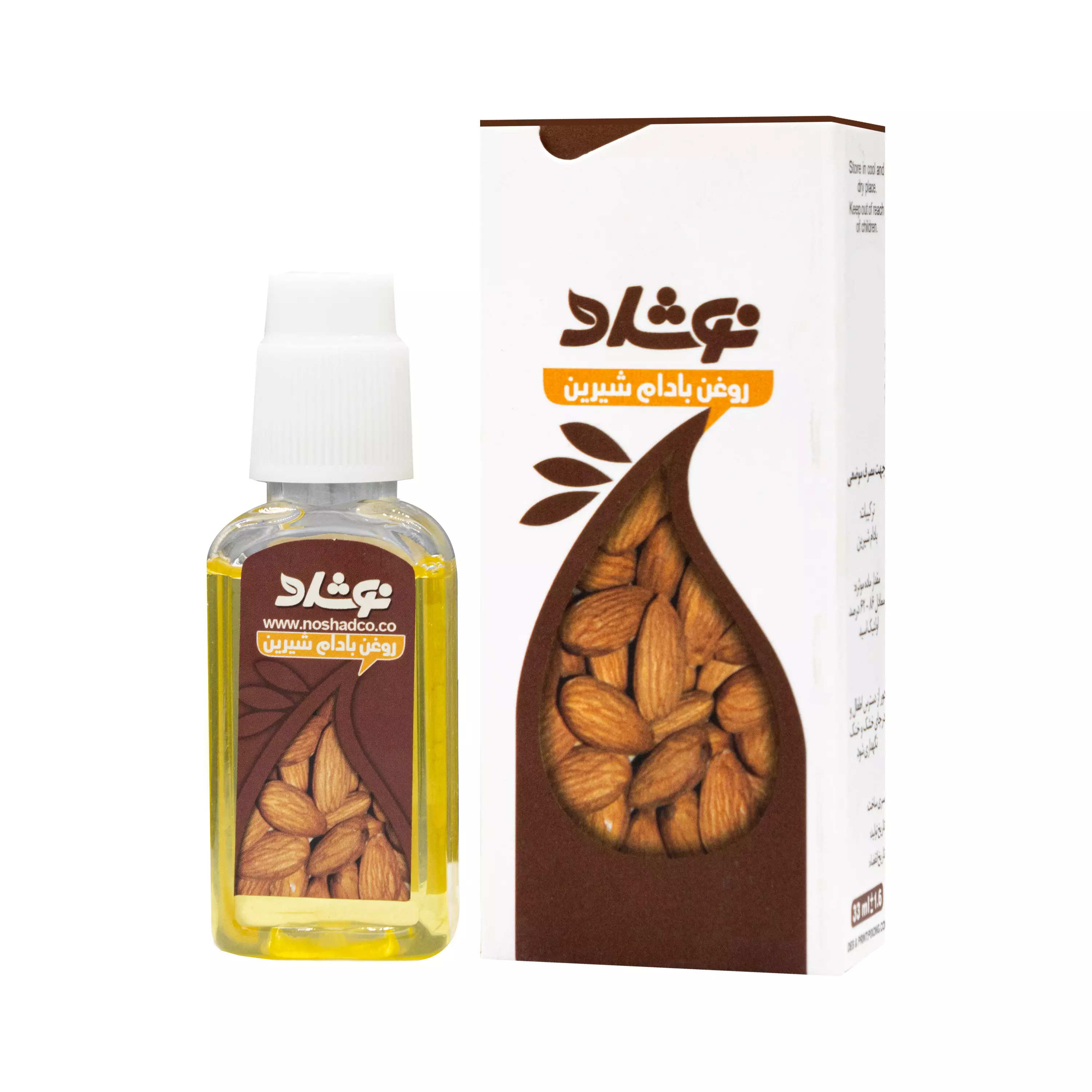 روغن بادام شیرین (کد 03) 37 میلی لیتر نوشاد