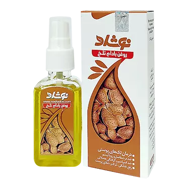 روغن بادام تلخ (کد 02) 37 میلی لیتر نوشاد