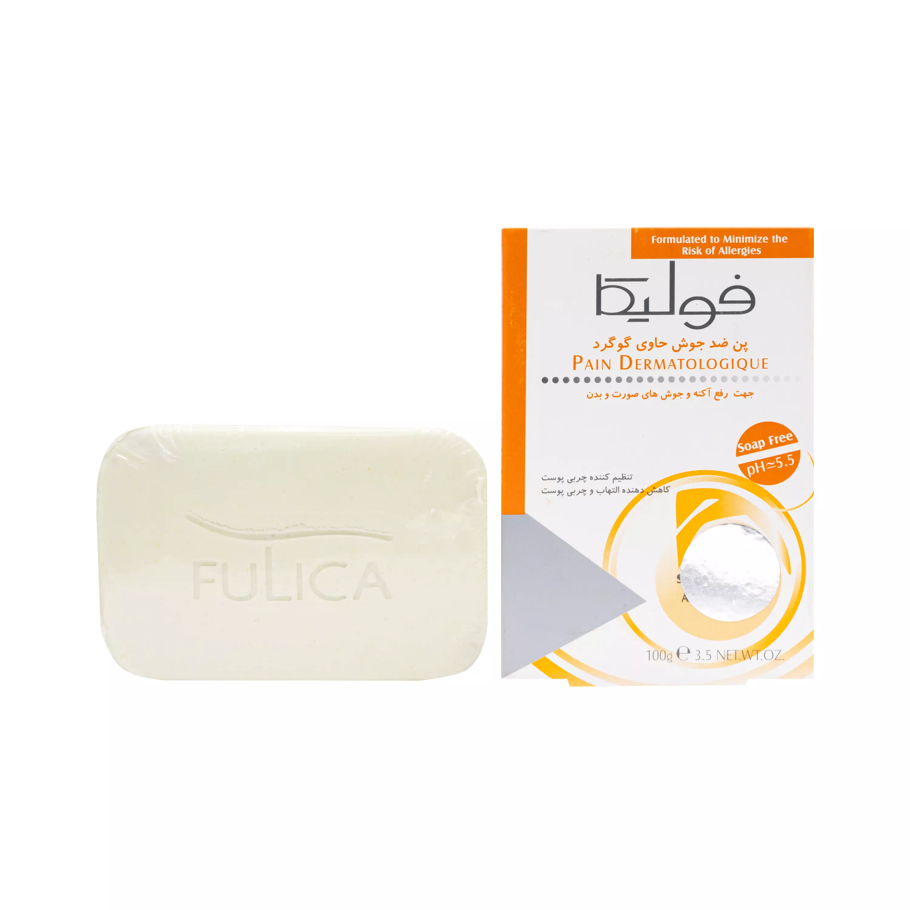 پن ضد آکنه (گوگرد) 100 گرمی فولیکا