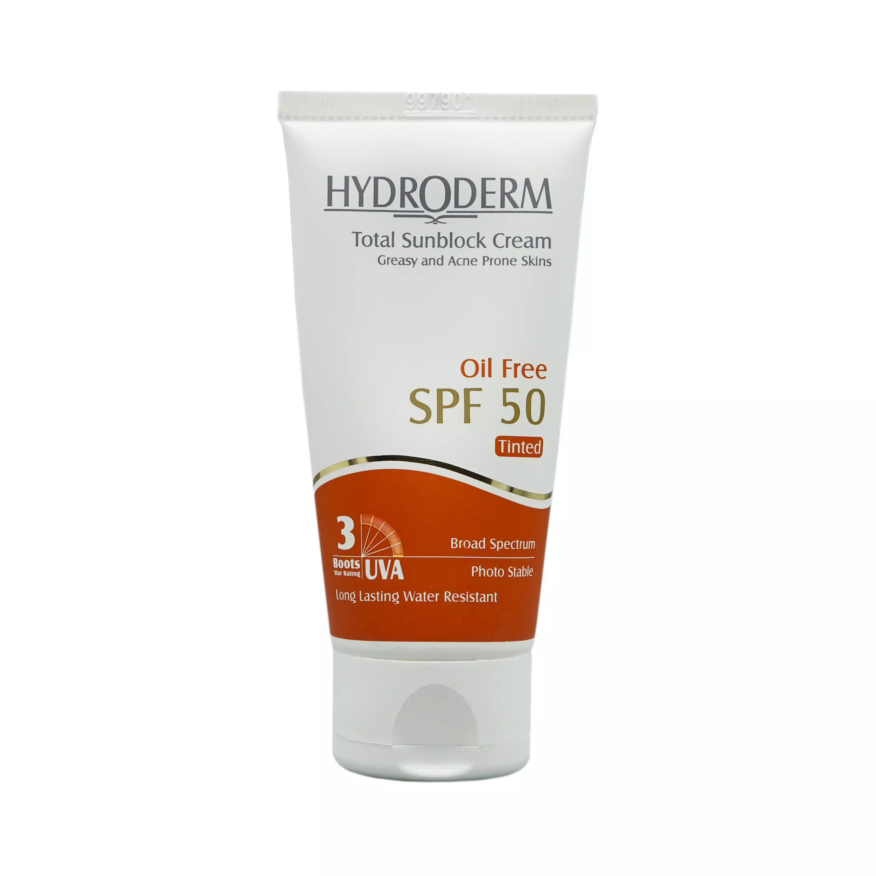 کرم ضد آفتاب SPF50 فاقد چربی رنگی بژ متوسط هیدرودرم