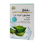 صابون گیاهی آلوئه ورا حاوی کرم 80 گرمی پرنیان گیتی شرق