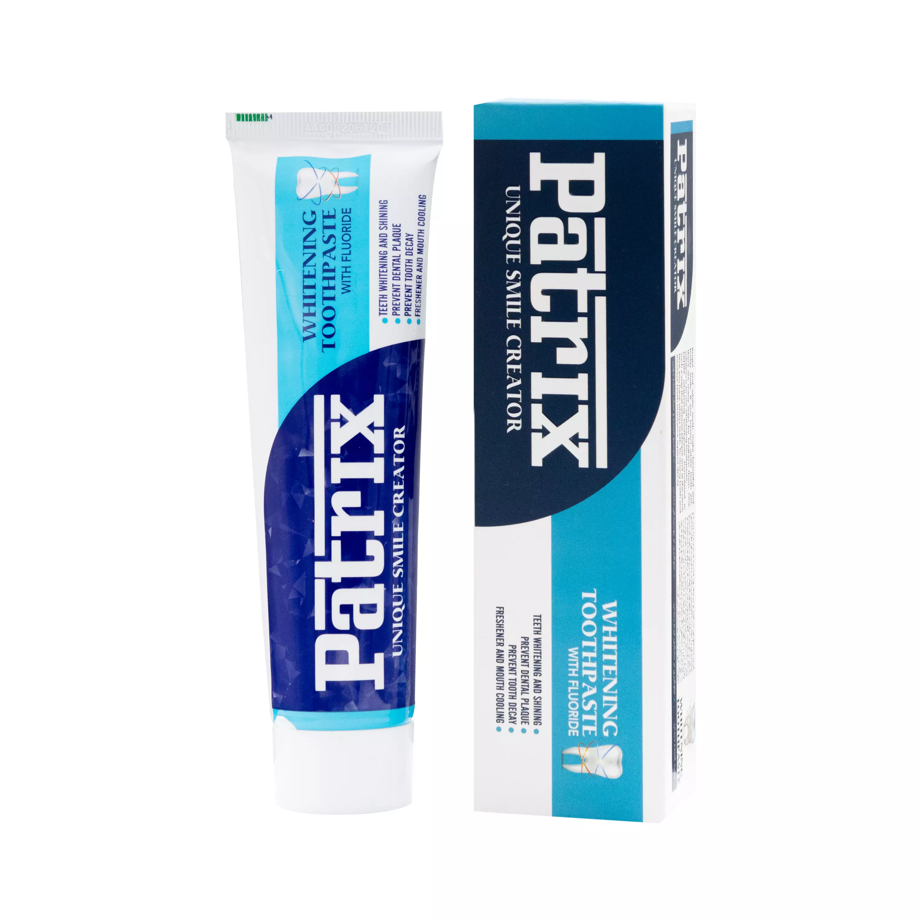 خمیر دندان سفید کننده 120 گرمی پاتریکس